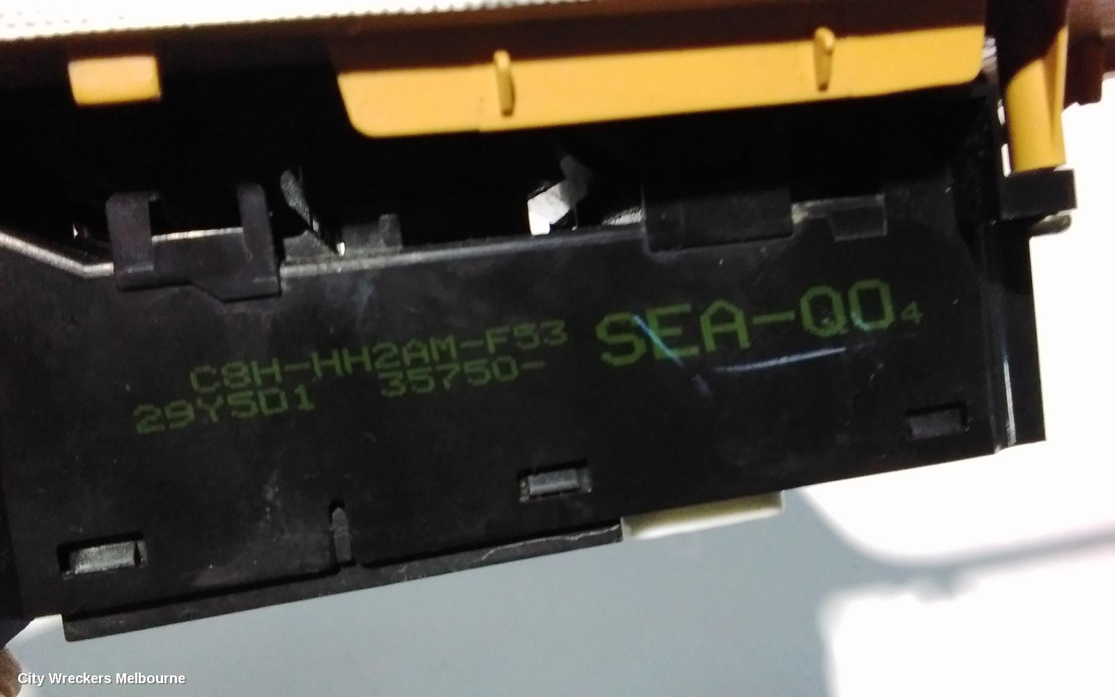 HONDA ACCORD PWR DR WIND SWITCH, RH FRONT (MASTER SWITCH), 7TH GEN, CL/EURO (VIN JHMCL), 06/2003 - 03/2008
