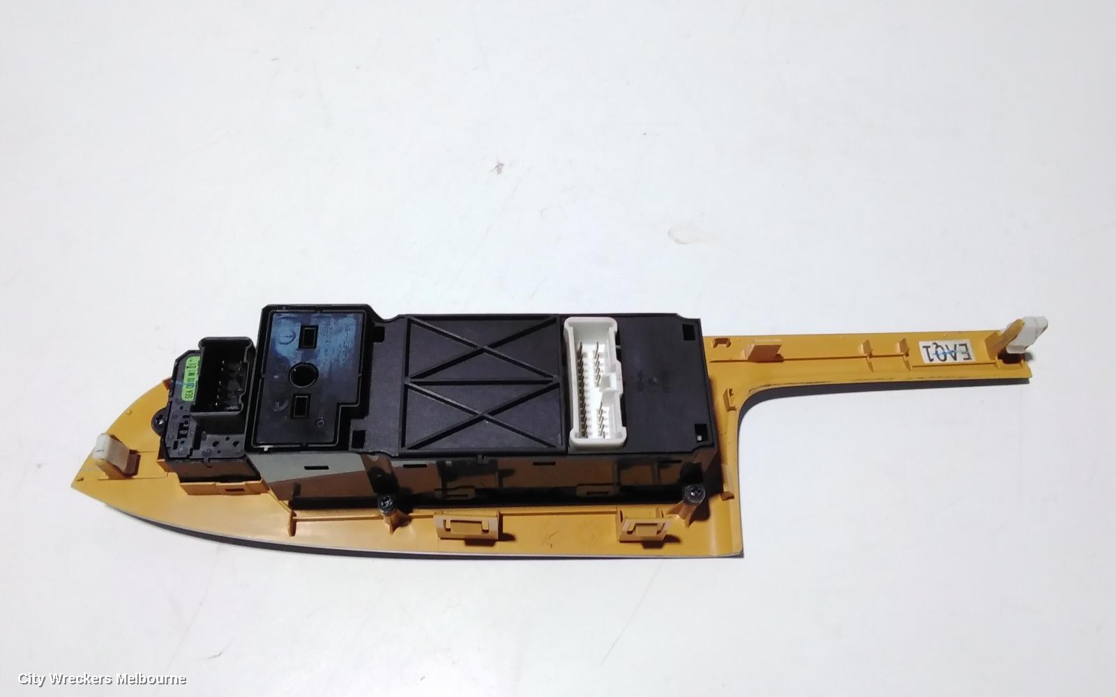 HONDA ACCORD PWR DR WIND SWITCH, RH FRONT (MASTER SWITCH), 7TH GEN, CL/EURO (VIN JHMCL), 06/2003 - 03/2008