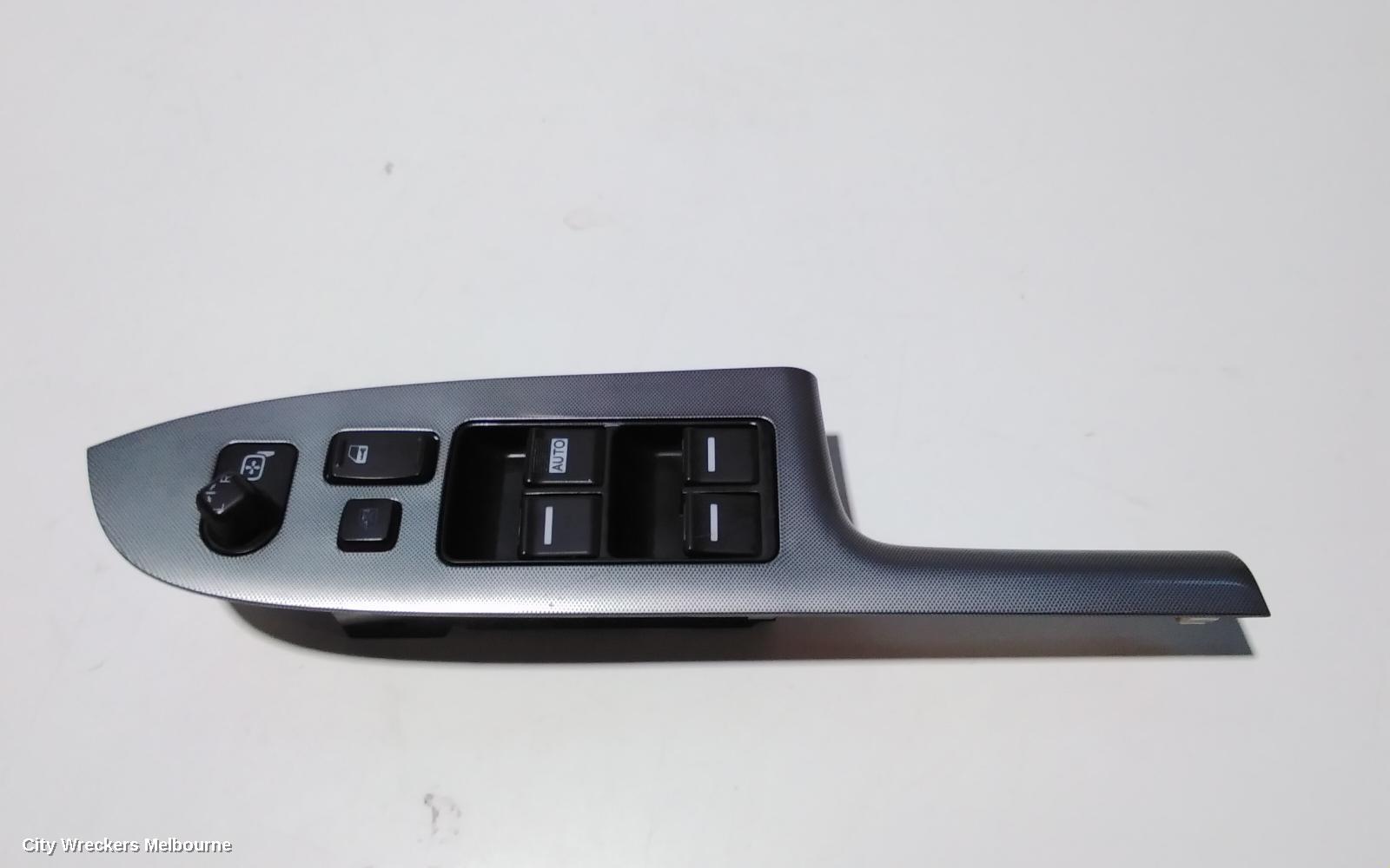 HONDA ACCORD PWR DR WIND SWITCH, RH FRONT (MASTER SWITCH), 7TH GEN, CL/EURO (VIN JHMCL), 06/2003 - 03/2008