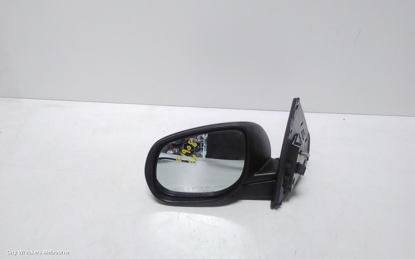 KIA CERATO LEFT DOOR MIRROR, TD, THICK BLINKER TYPE, SEDAN, 10/2008 - 07/2010