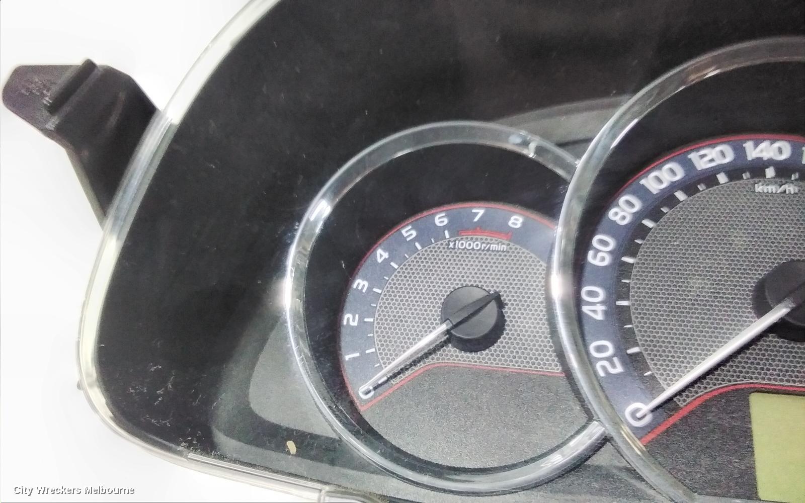 TOYOTA COROLLA INSTRUMENT CLUSTER, 1.8, 2ZR-FE, AUTO T/M, ASCENT, ZRE182R, HATCH, 10/2012 - 05/2015