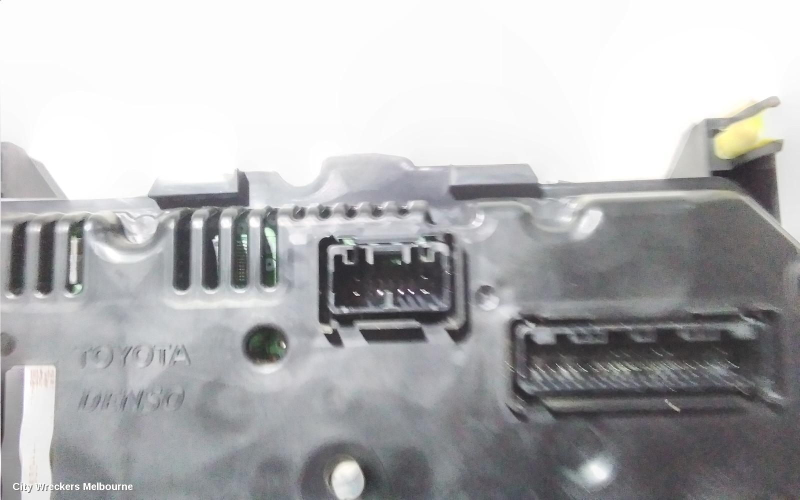 TOYOTA COROLLA INSTRUMENT CLUSTER, 1.8, 2ZR-FE, AUTO T/M, ASCENT, ZRE182R, HATCH, 10/2012 - 05/2015