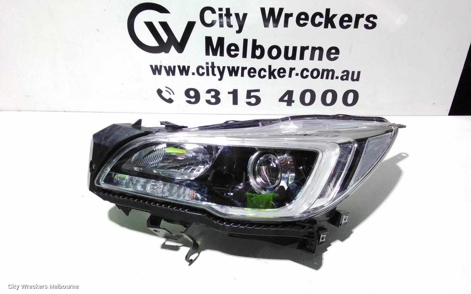 SUBARU OUTBACK LEFT HEADLAMP, 6TH GEN, LED TYPE, 08/2014 - 12/2017
