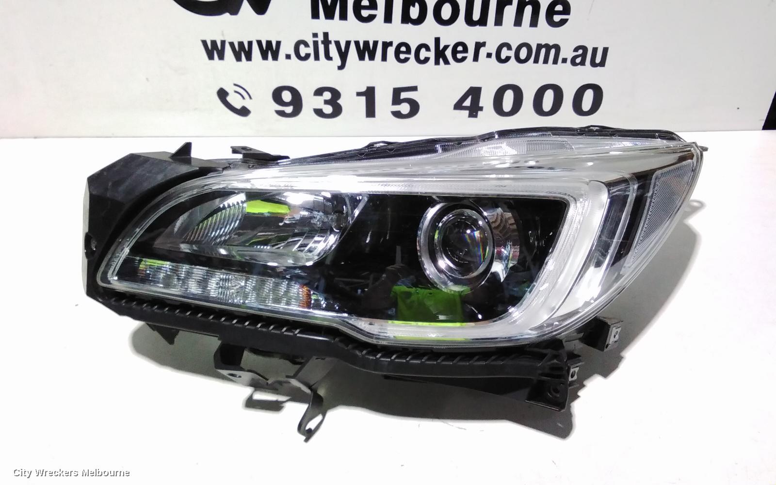 SUBARU OUTBACK LEFT HEADLAMP, 6TH GEN, LED TYPE, 08/2014 - 12/2017