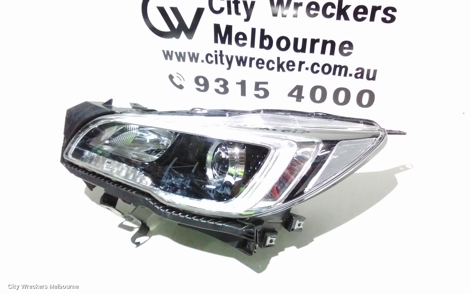 SUBARU OUTBACK LEFT HEADLAMP, 6TH GEN, LED TYPE, 08/2014 - 12/2017