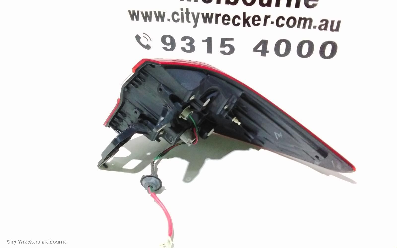 SUBARU OUTBACK LEFT TAILLIGHT, 6TH GEN, IN BODY, 08/2014 - 12/2020