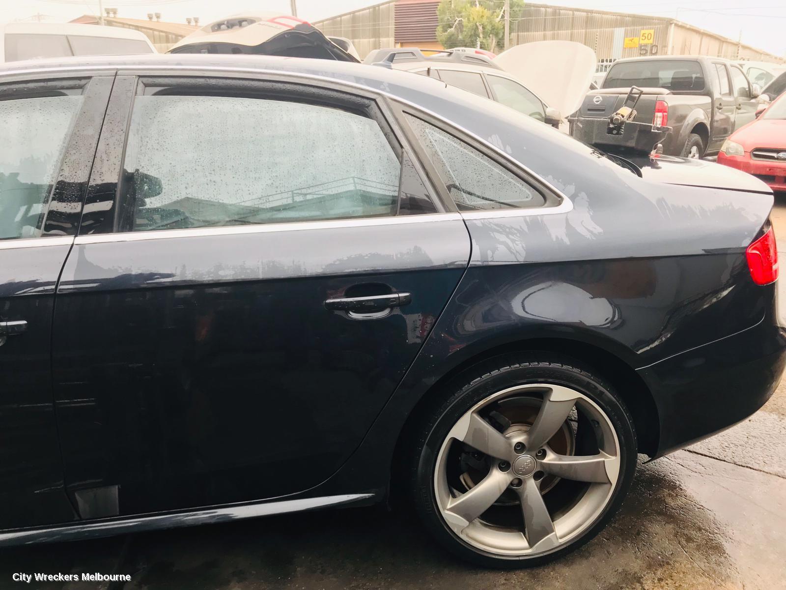 AUDI A4 LEFT REAR DOOR/SLIDING, A4/S4, B8 8K, SEDAN, 02/2008 - 09/2015