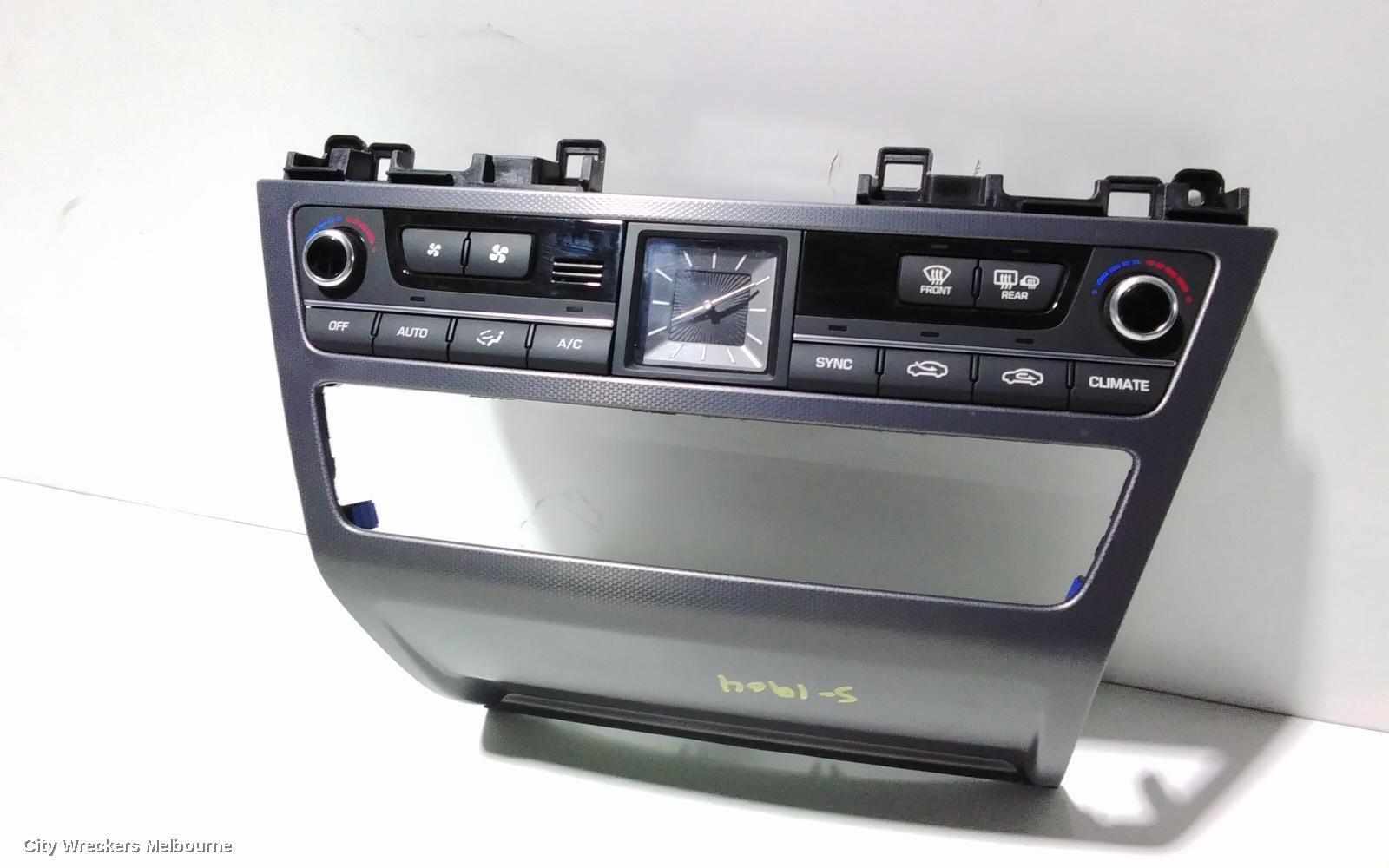 HYUNDAI GENESIS HEATER/AC CONTROLS, DH, 11/2014 - 01/2018