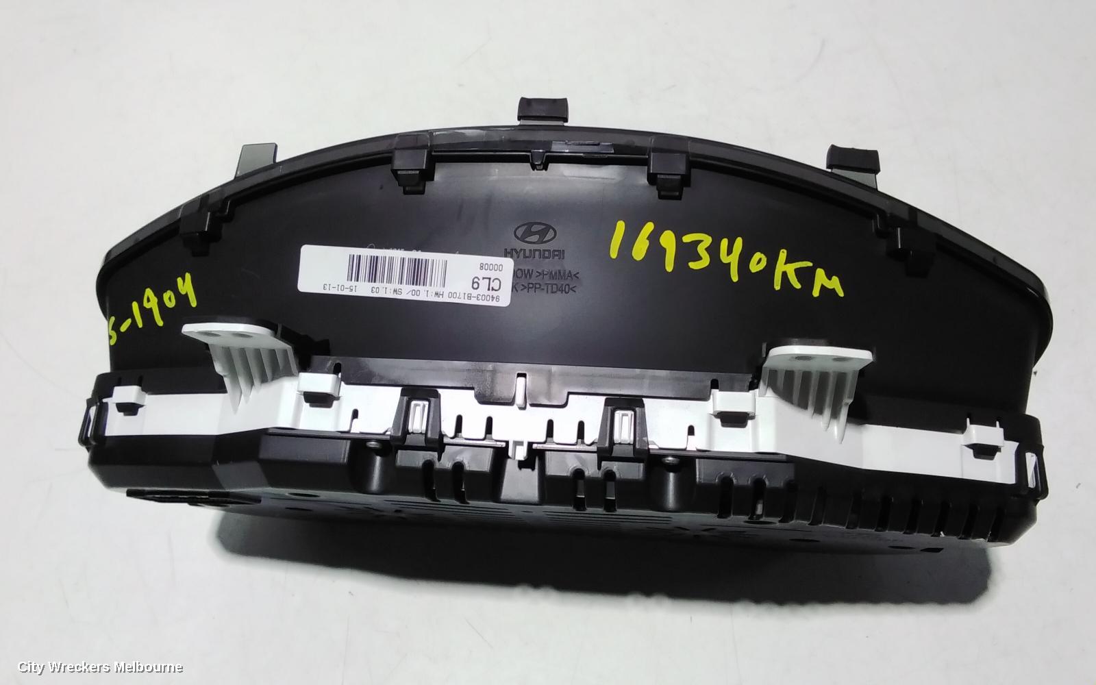 HYUNDAI GENESIS INSTRUMENT CLUSTER, DH, STANDARD TYPE, 11/2014 - 01/2018