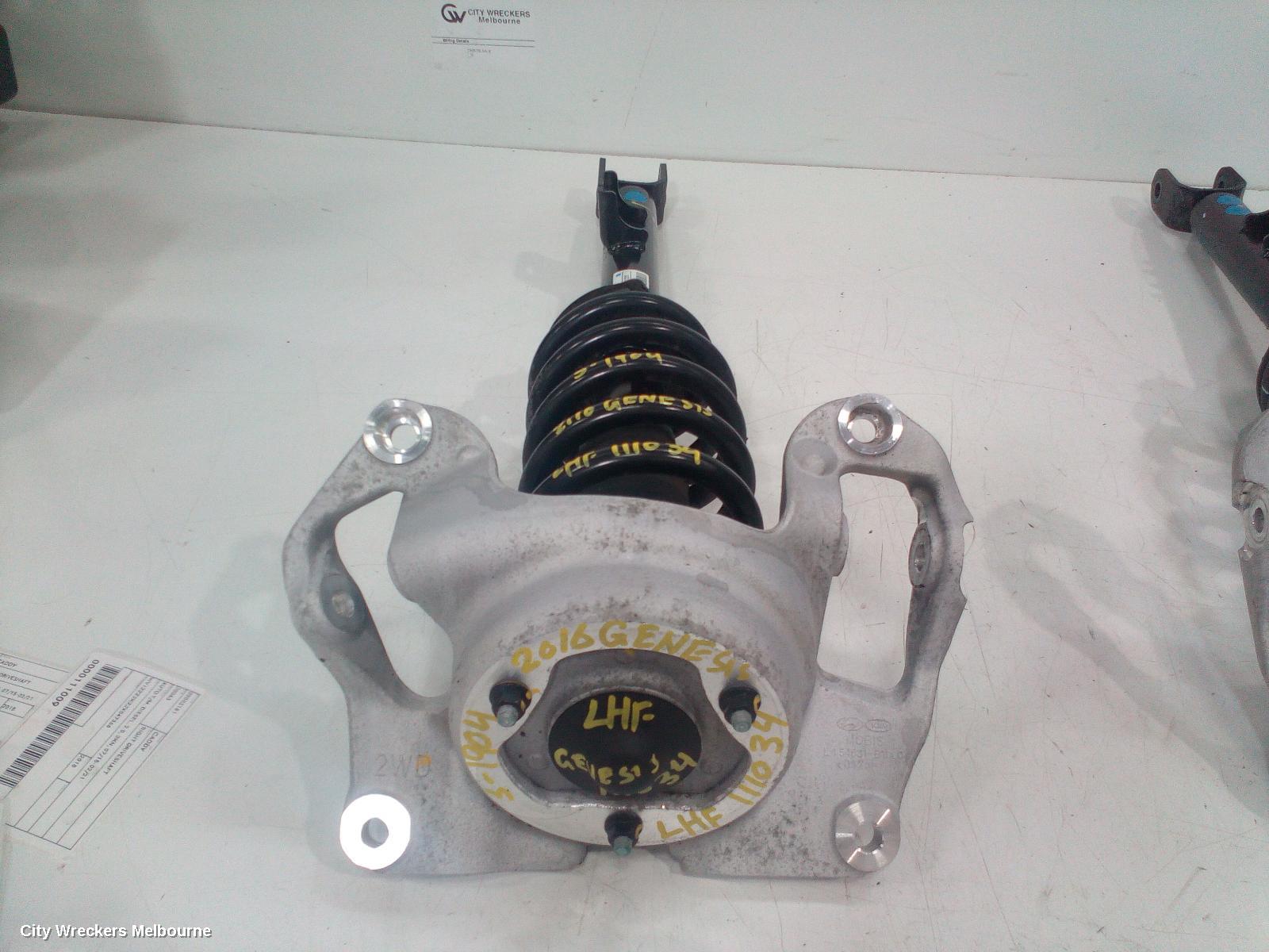 HYUNDAI GENESIS LEFT FRONT STRUT, DH, 11/2014 - 01/2018