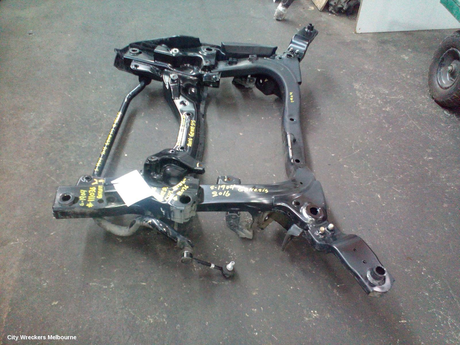 HYUNDAI GENESIS FRT XMEMBER/CRADLE, DH, 11/2014 - 01/2018