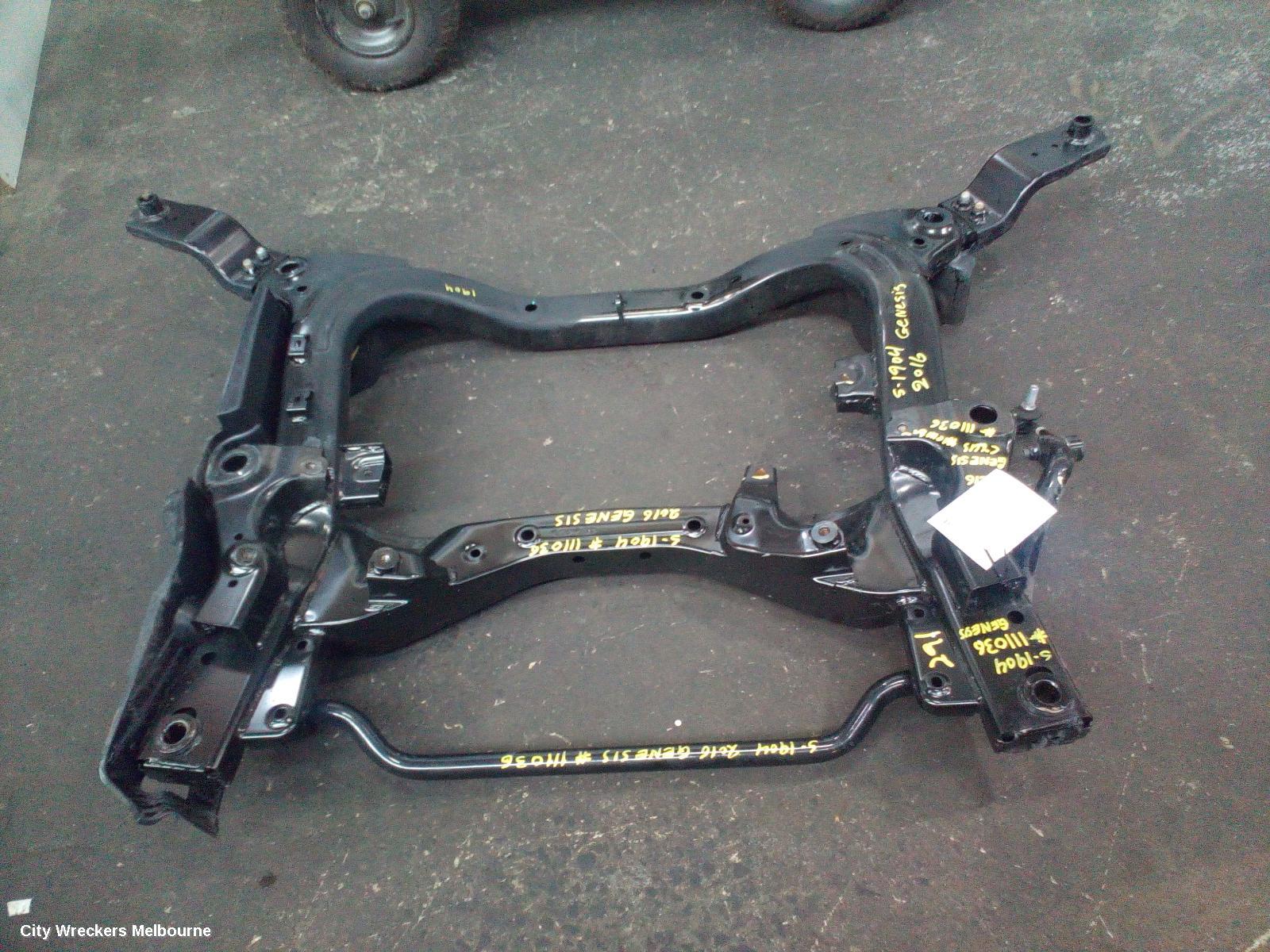 HYUNDAI GENESIS FRT XMEMBER/CRADLE, DH, 11/2014 - 01/2018