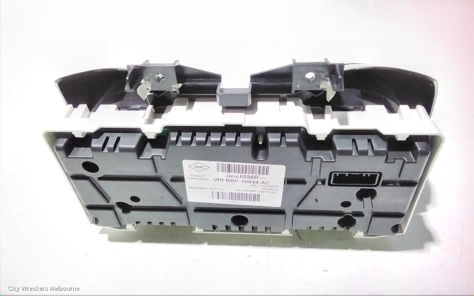 RENAULT CLIO INSTRUMENT CLUSTER, X98, DYNAMIQUE/EXPRESSION/AUTHENTIQUE, 09/2013 - 10/2019