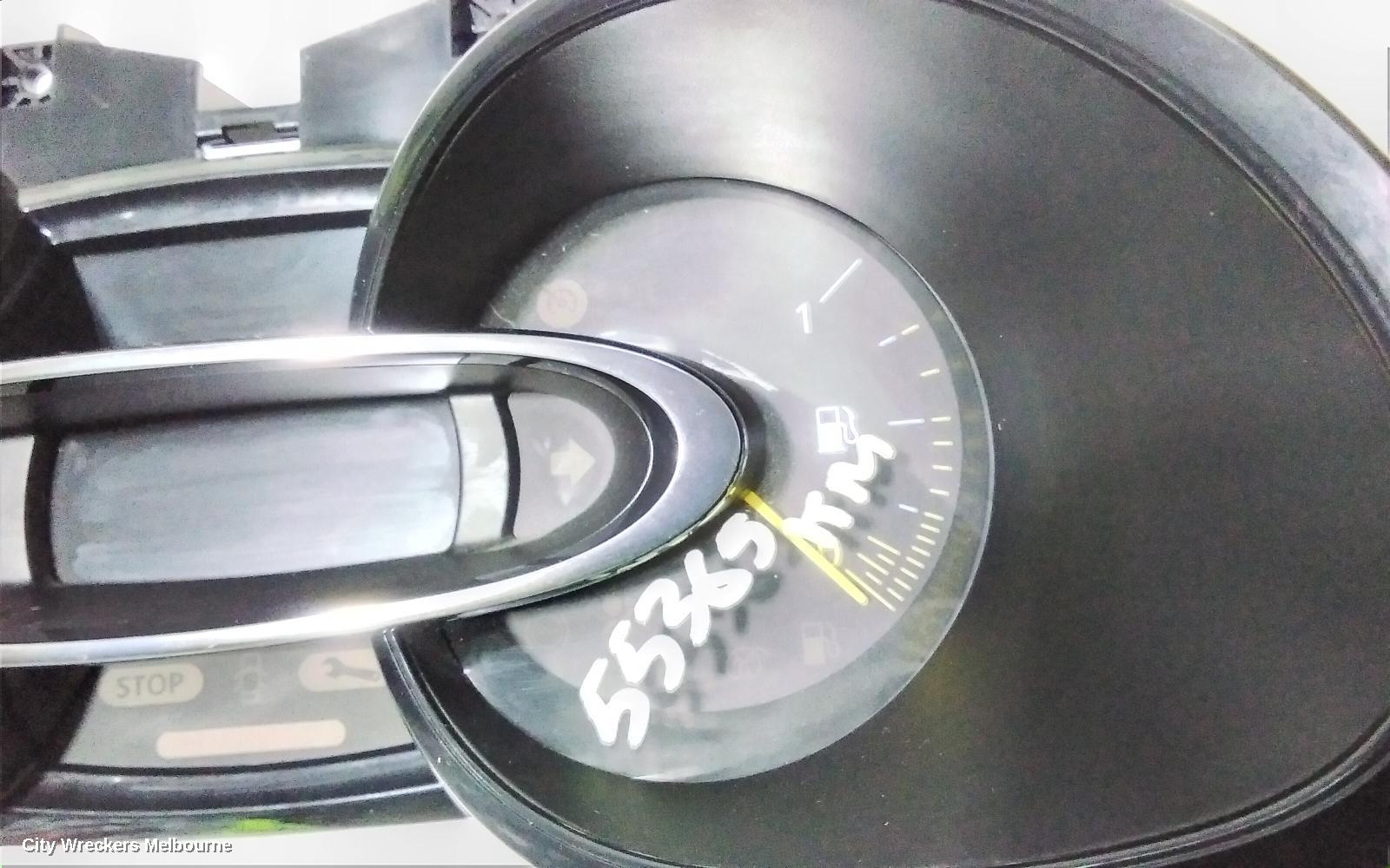 RENAULT CLIO INSTRUMENT CLUSTER, X98, DYNAMIQUE/EXPRESSION/AUTHENTIQUE, 09/2013 - 10/2019