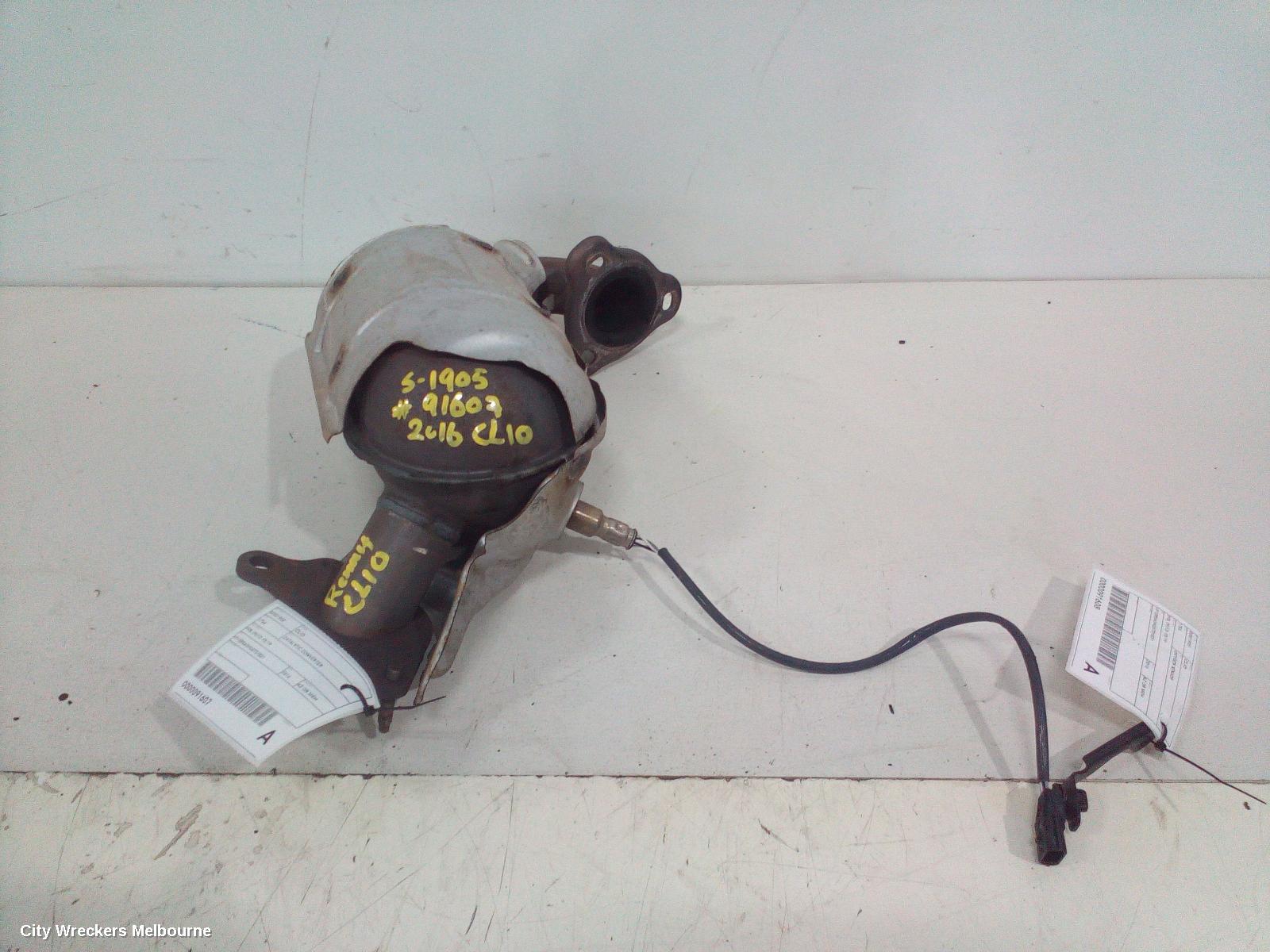 RENAULT CLIO CATALYTIC CONVERTER, X98, 09/2013 - 10/2019