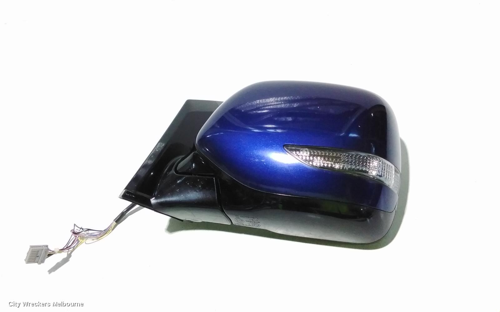 SUBARU TRIBECA LEFT DOOR MIRROR, B9, 10/2006 - 01/2014