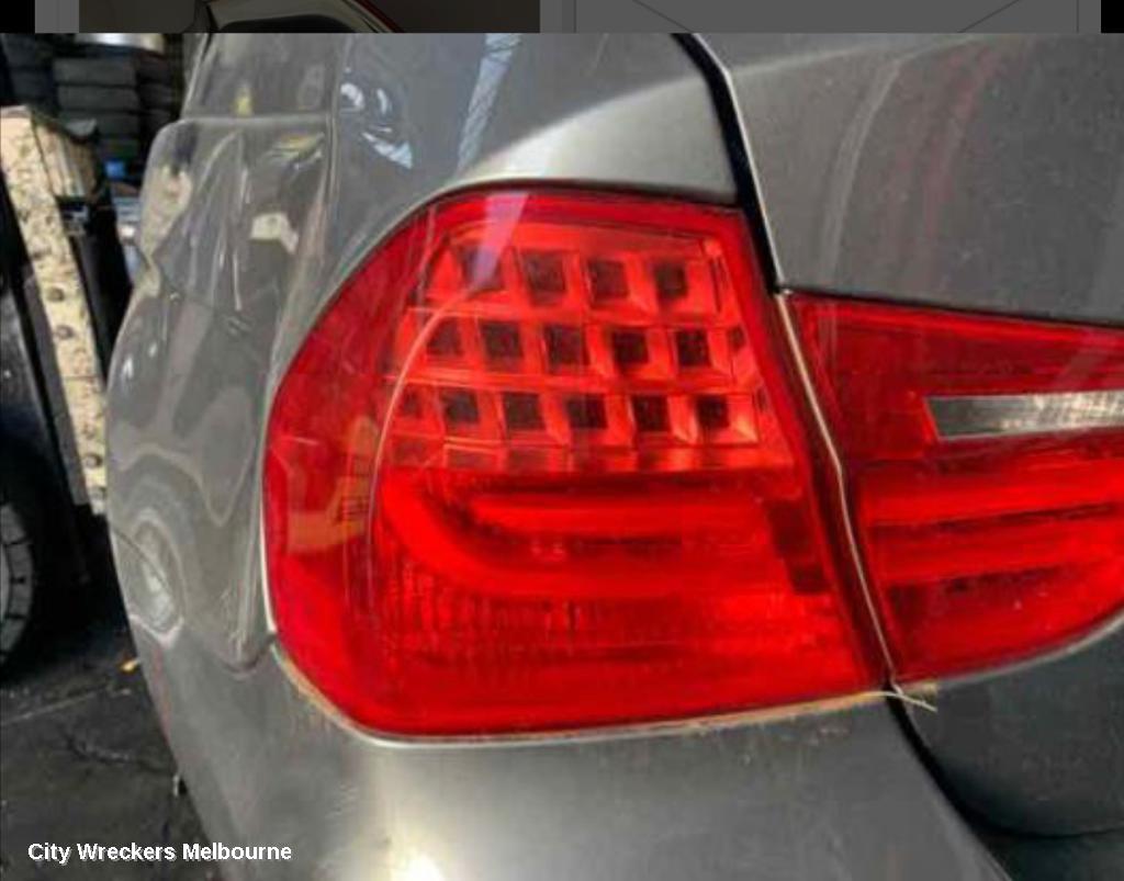 BMW 3 SERIES LEFT TAILLIGHT, E90, SEDAN, LED TYPE, 11/2008 - 01/2012