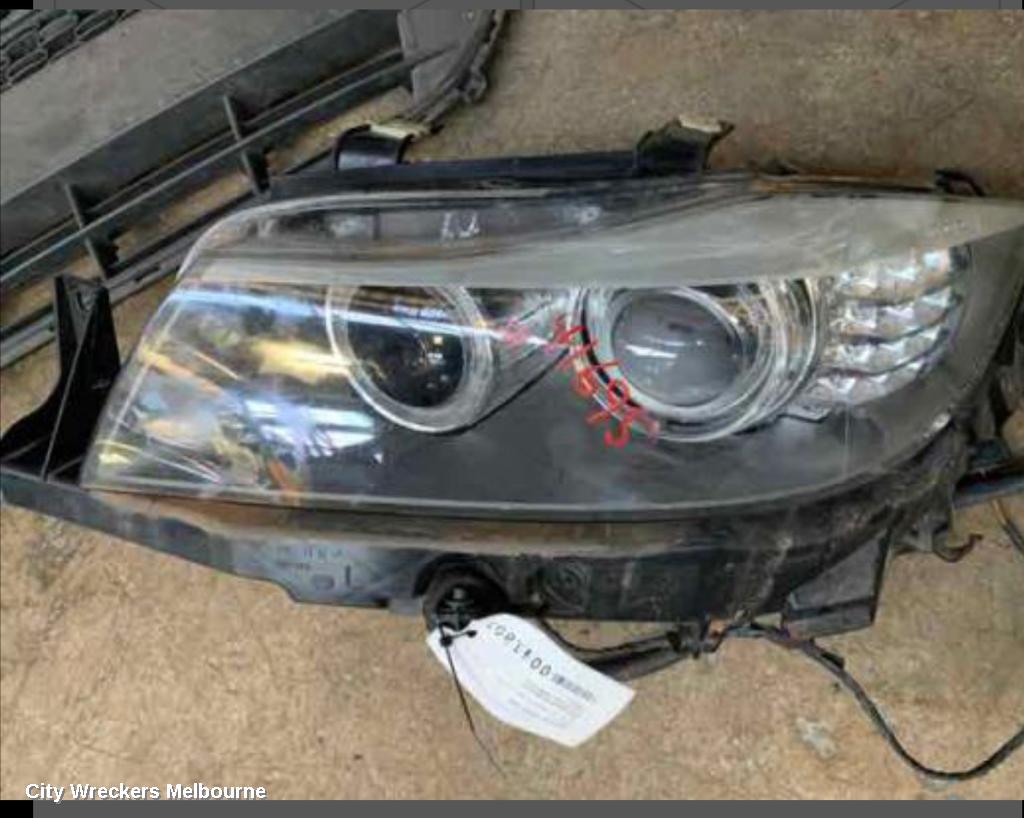 BMW 3 SERIES LEFT TAILLIGHT, E90, SEDAN, LED TYPE, 11/2008 - 01/2012