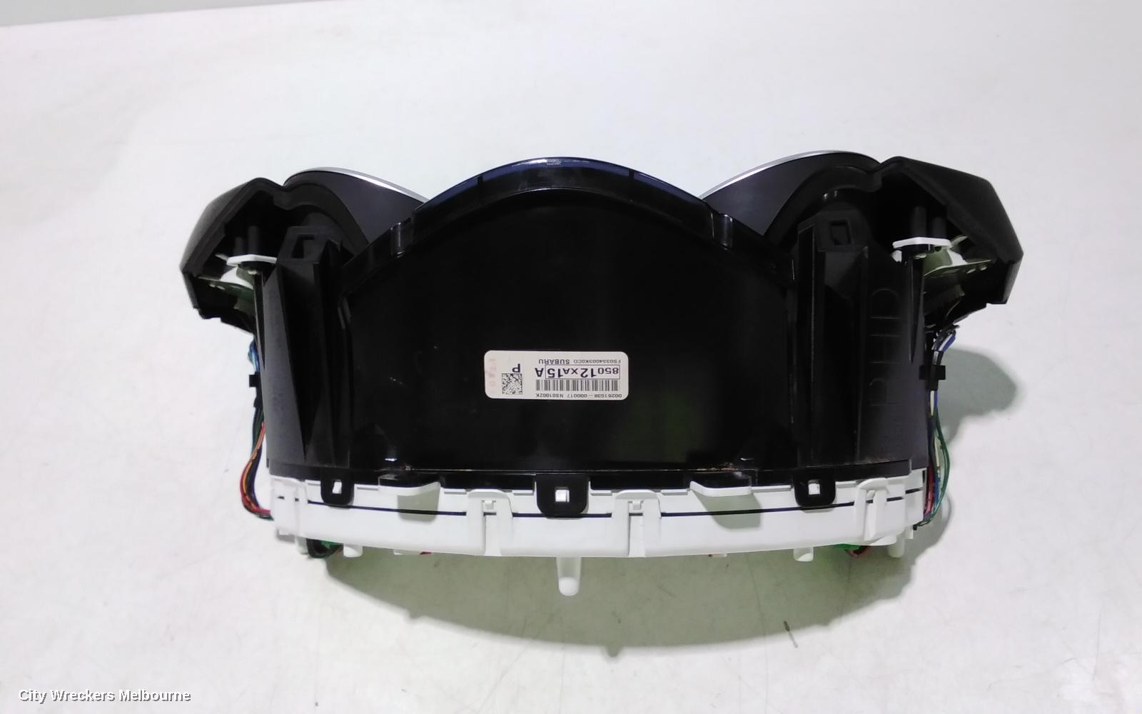 SUBARU TRIBECA INSTRUMENT CLUSTER, INSTRUMENT CLUSTER, B9, 10/2006 ONWARDS