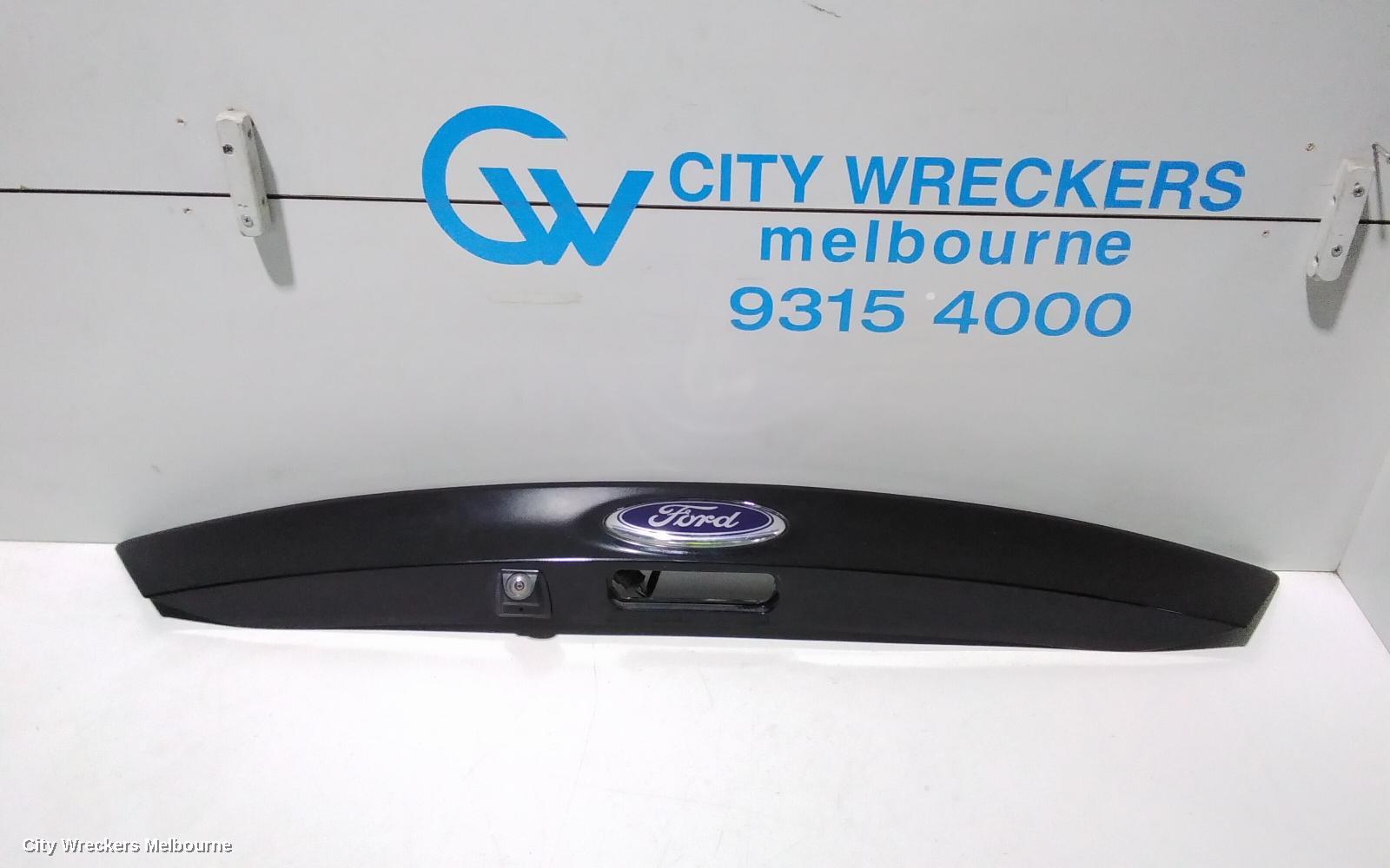 FORD FOCUS REAR GARNISH, TAILGATE GARNISH, LW, HATCH, W/ CAMERA TYPE, 08/2012 - 08/2015