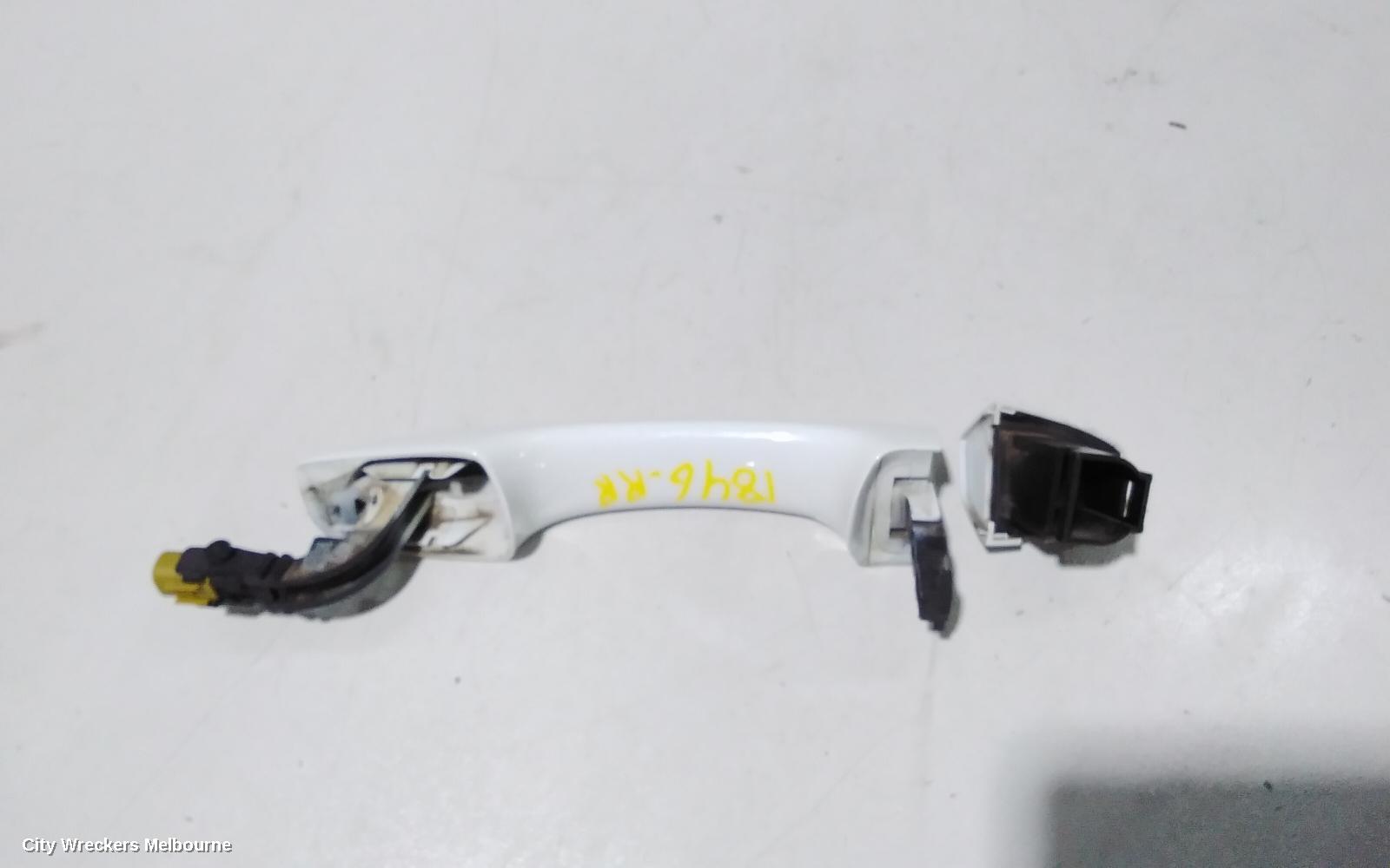 VOLKSWAGEN PASSAT DOOR HANDLE, B8/MK7, OUTER, RH REAR, 06/2015 ONWARDS