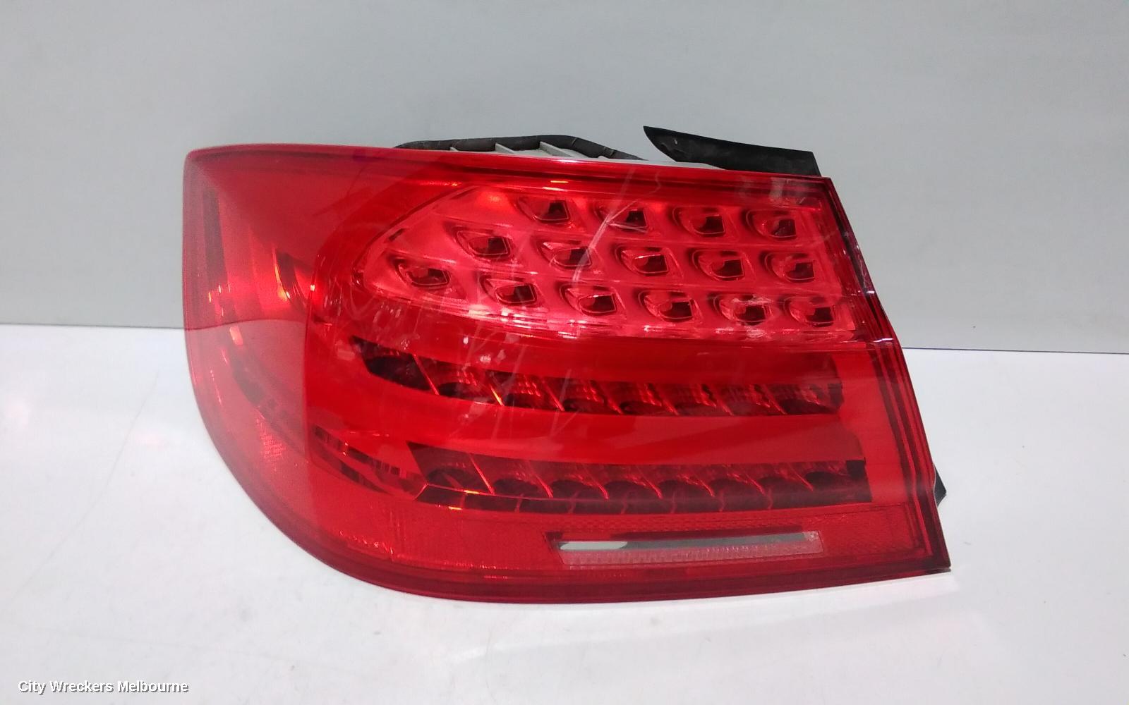 BMW 3 SERIES LEFT TAILLIGHT, E92, COUPE, LED TYPE, 11/2008 - 05/2013