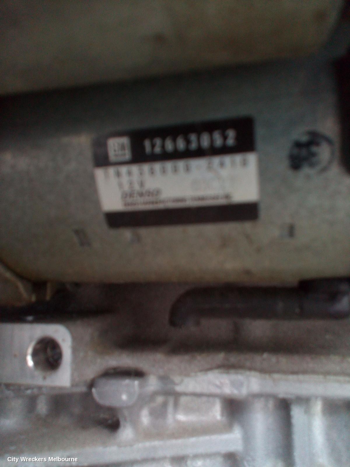 HOLDEN COMMODORE STARTER, PETROL, 2.0, TURBO, ZB, 10/2017 - 12/2020