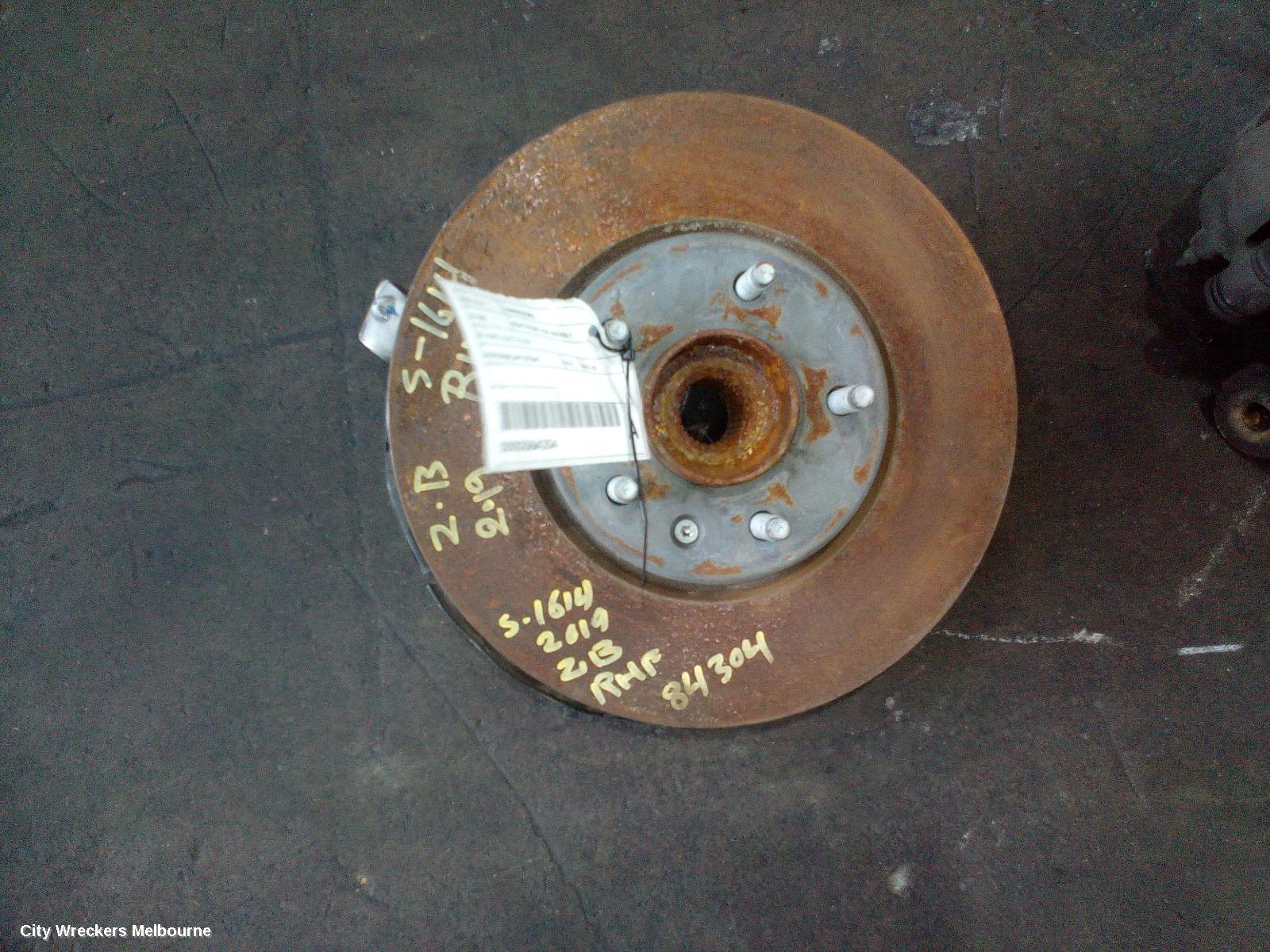 HOLDEN COMMODORE RIGHT FRONT HUB ASSEMBLY, ZB, FWD, 10/2017 - 12/2020