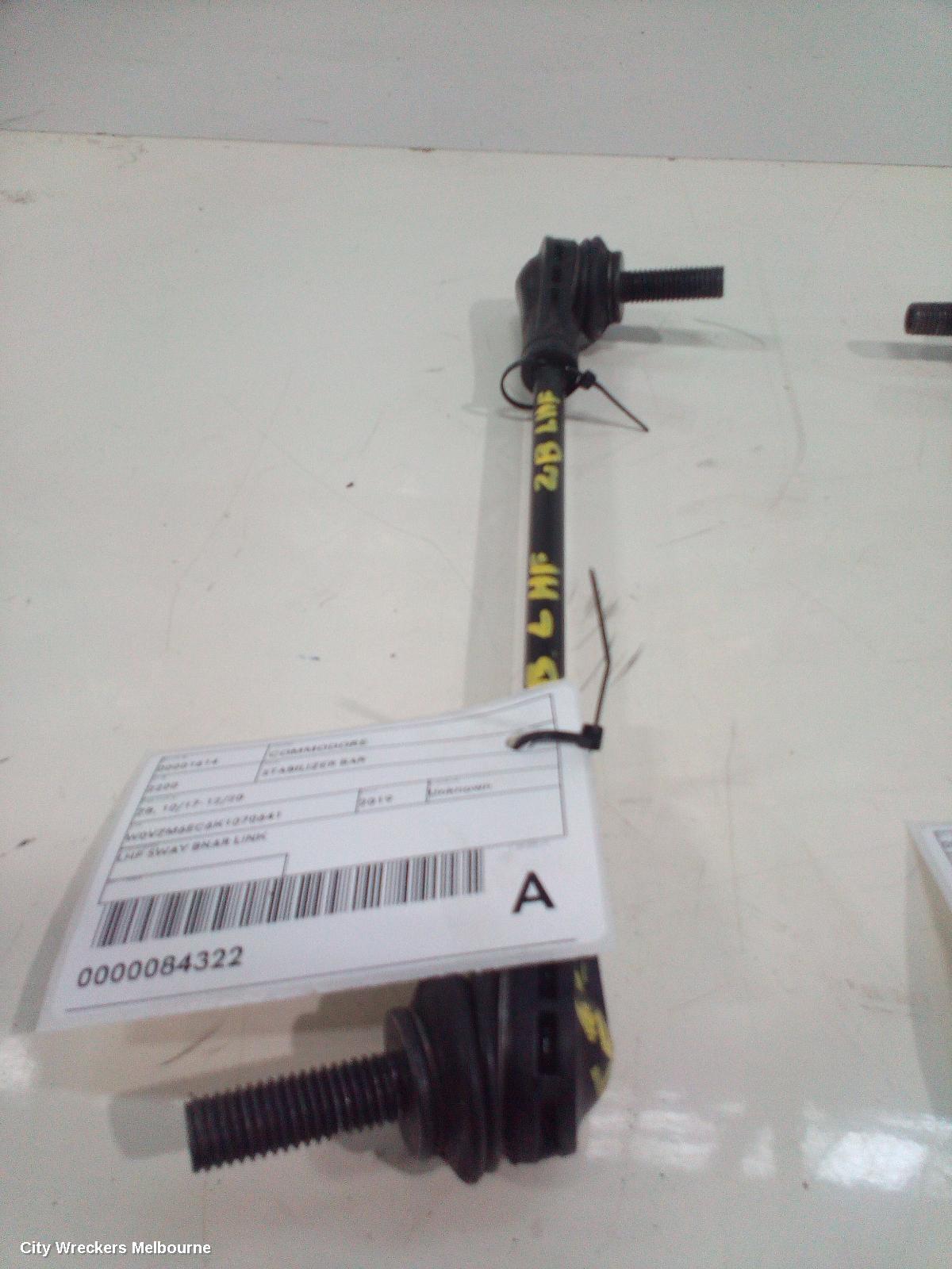 HOLDEN COMMODORE STABILISER BAR, ZB, 10/2017 - 12/2020