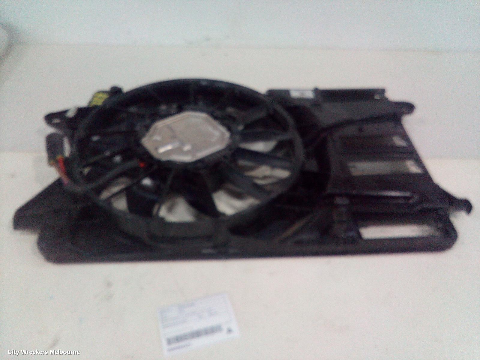 HOLDEN COMMODORE FAN, SINGLE FAN ASSY, 2.0, ZB,PETROL, 10/2017 - 12/2020