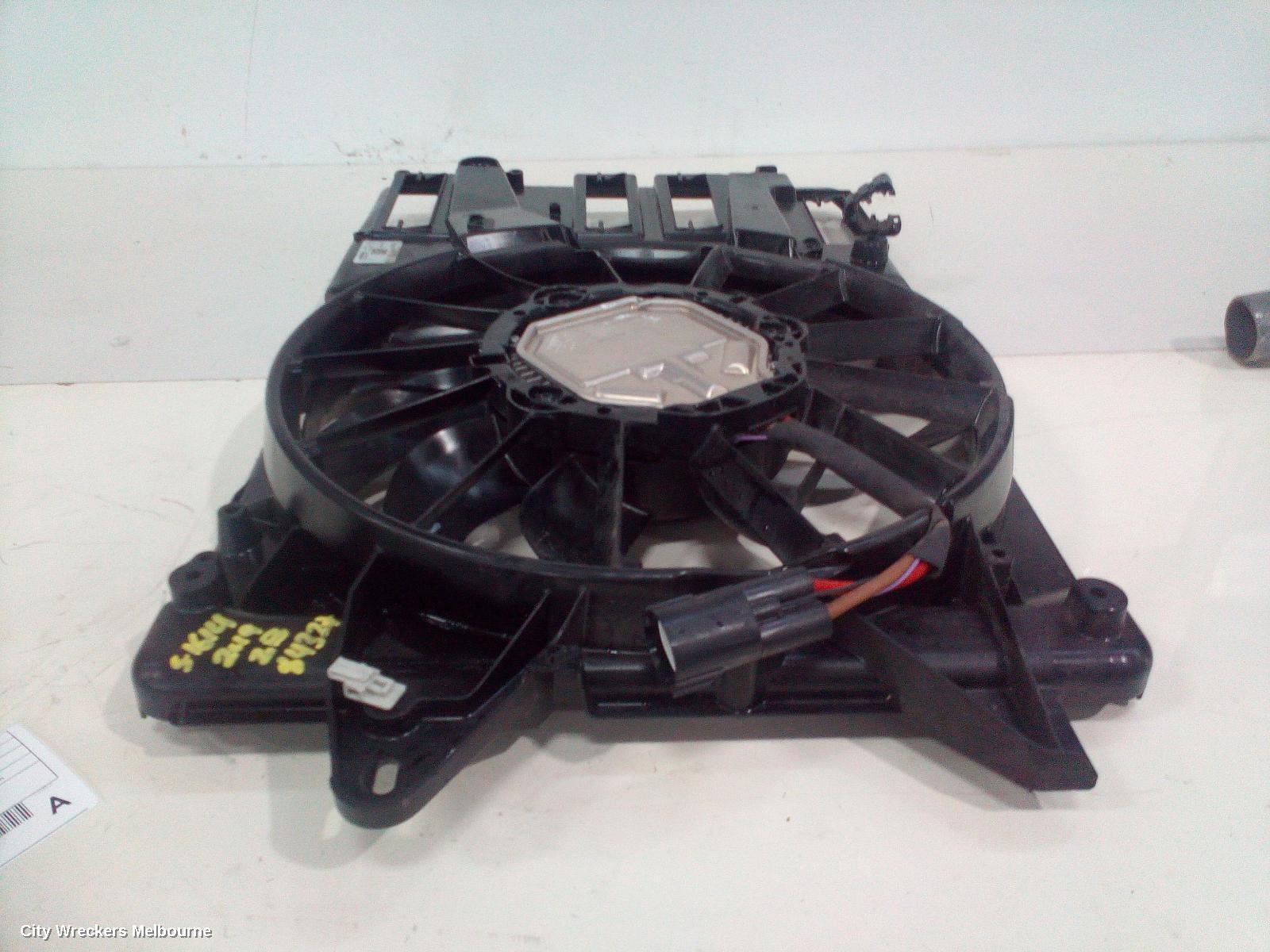 HOLDEN COMMODORE FAN, SINGLE FAN ASSY, 2.0, ZB,PETROL, 10/2017 - 12/2020