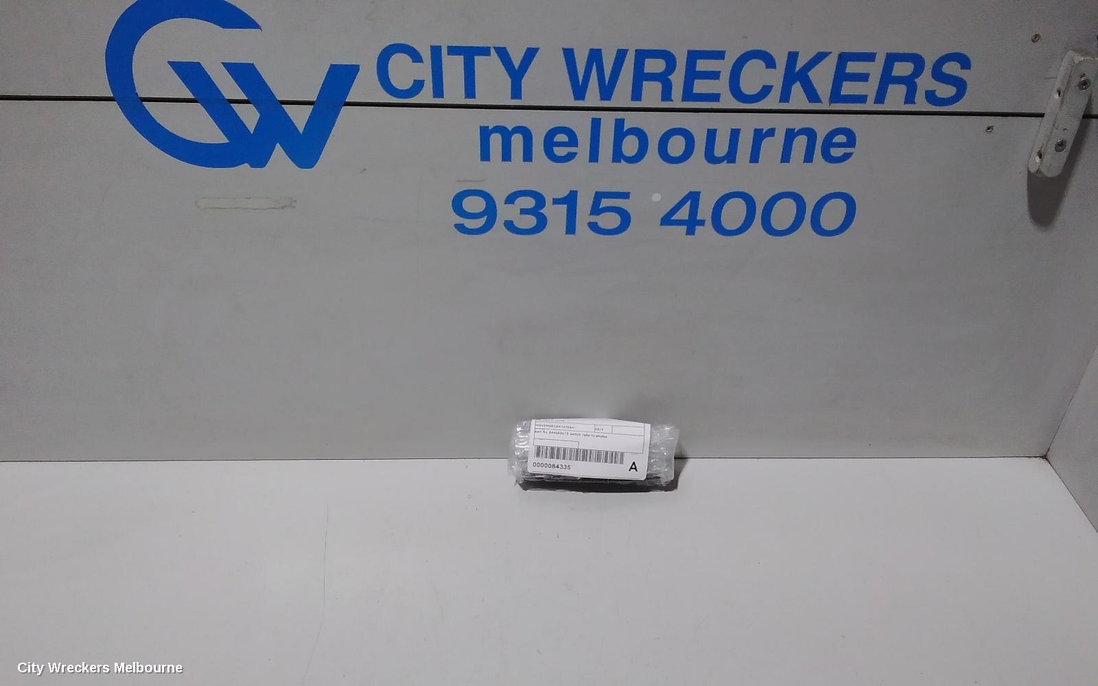 HOLDEN COMMODORE, ZB, 10/2017 - 12/2020, PART NO  544652613  SWITCH  REFER TO PHOTOS: 84335