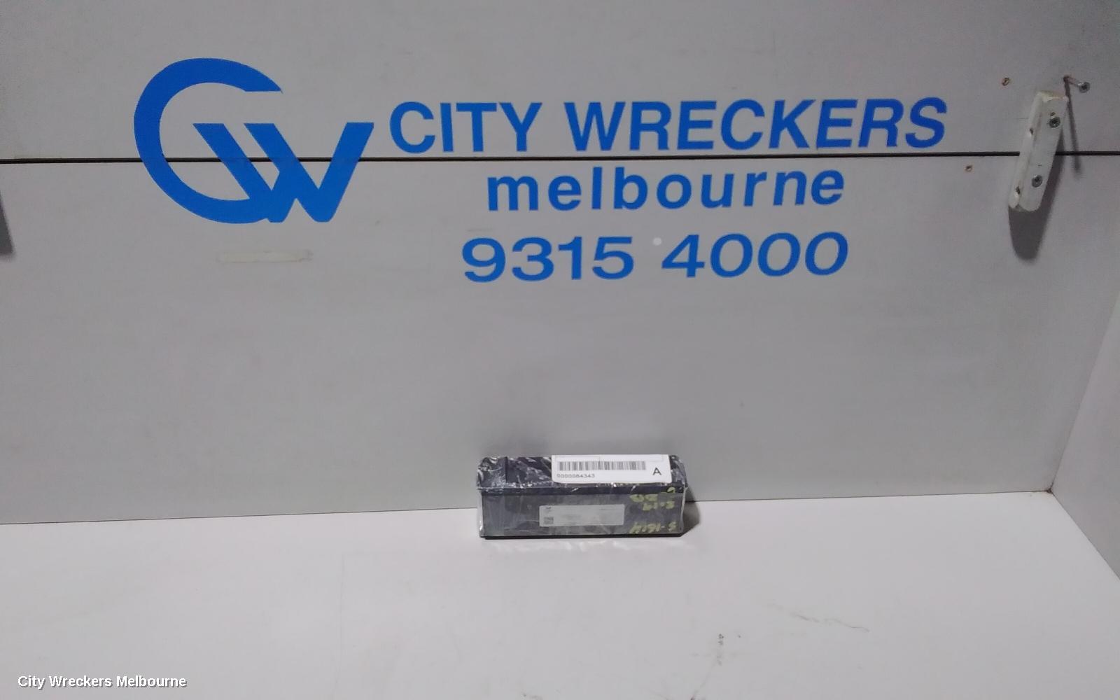 HOLDEN COMMODORE, ZB, 10/2017 - 12/2020, CONTROL UNIT PART NO 84330217: 84343