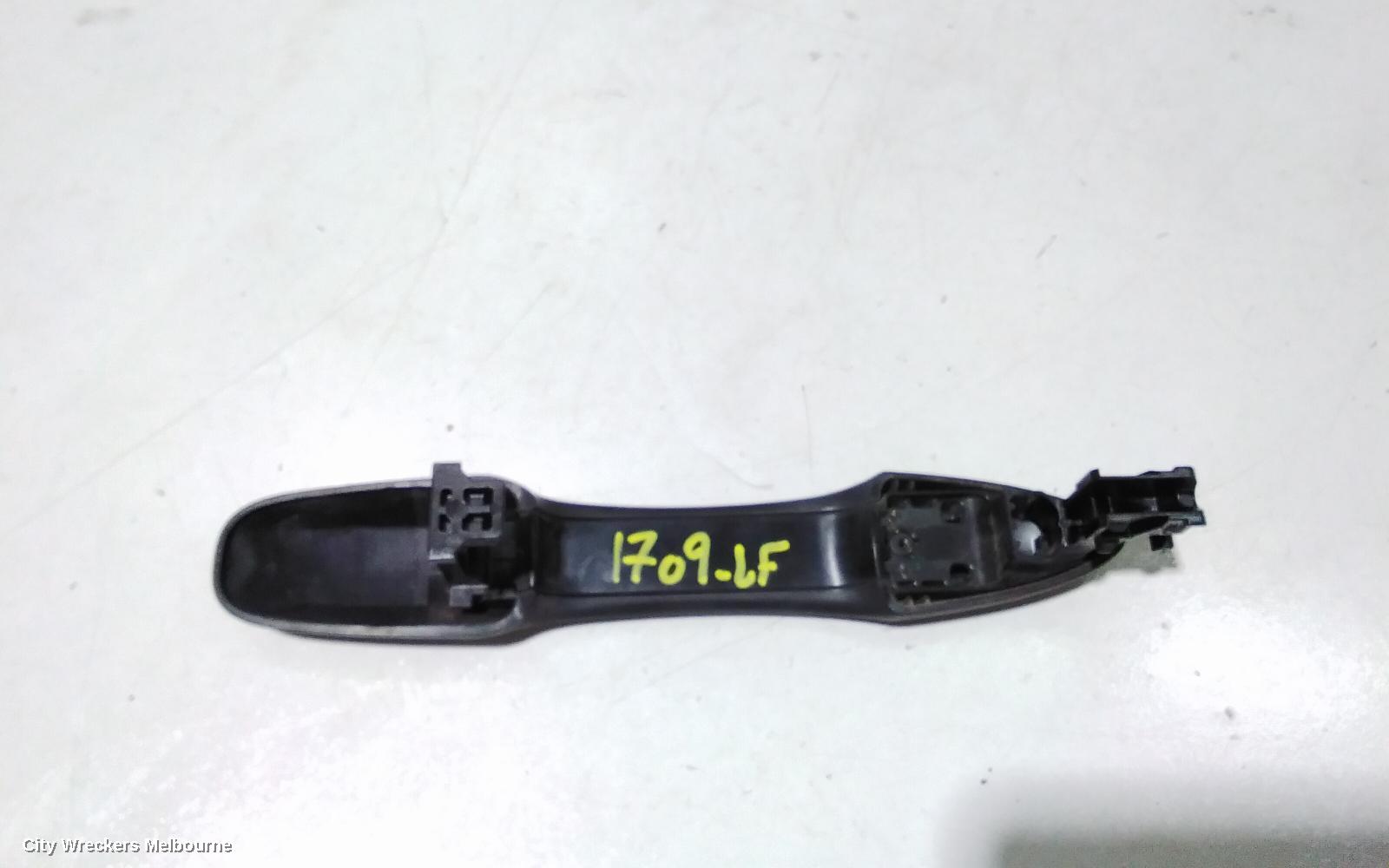 TOYOTA HIACE DOOR HANDLE, OUTER, LH FRONT, BLACK, 300 SERIES, 04/2019 ONWARDS