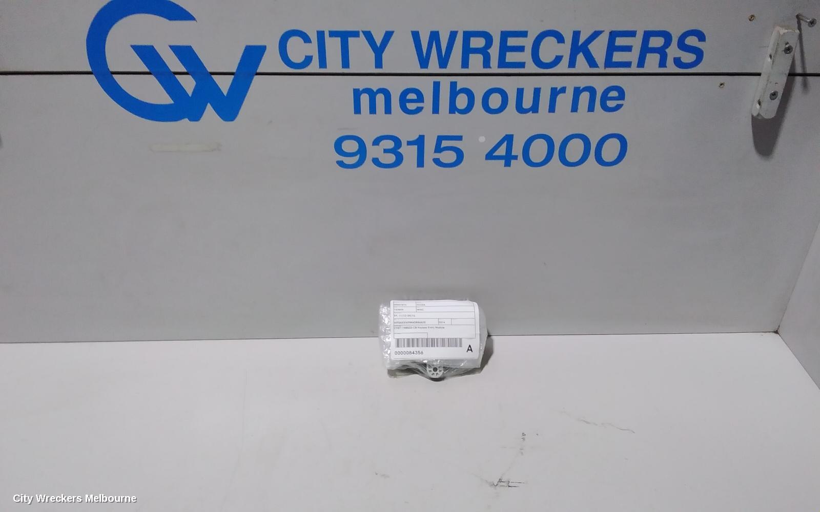 FORD KUGA, TF, 11/2012 - 09/2016, CV6T-14B533-CB KEYLESS ENTRY MODULE : 84356