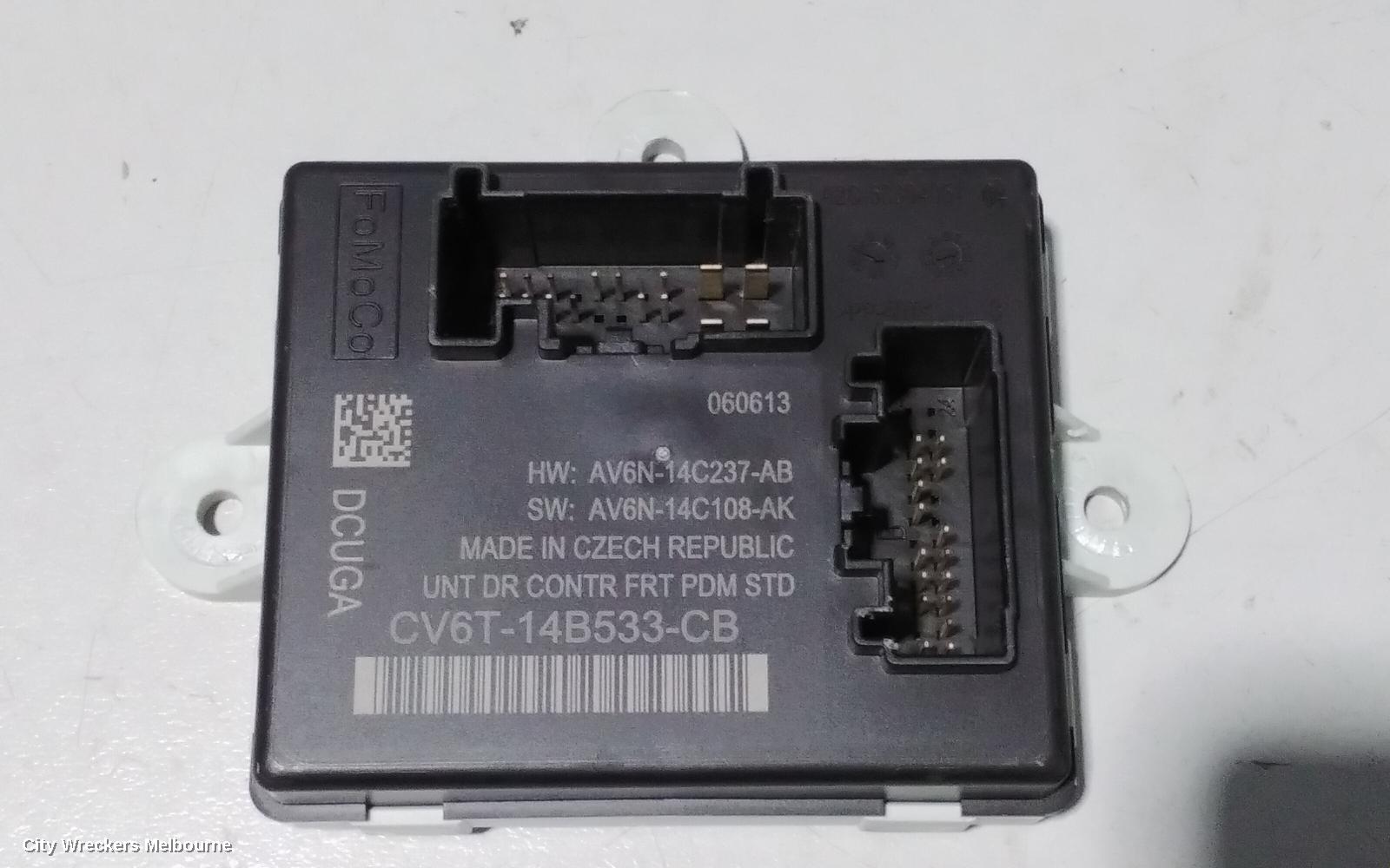FORD KUGA, TF, 11/2012 - 09/2016, CV6T-14B533-CB KEYLESS ENTRY MODULE : 84356