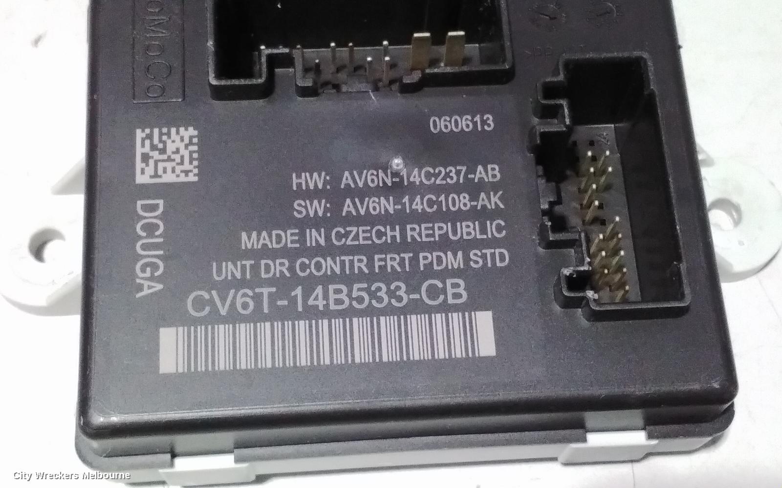 FORD KUGA, TF, 11/2012 - 09/2016, CV6T-14B533-CB KEYLESS ENTRY MODULE : 84356