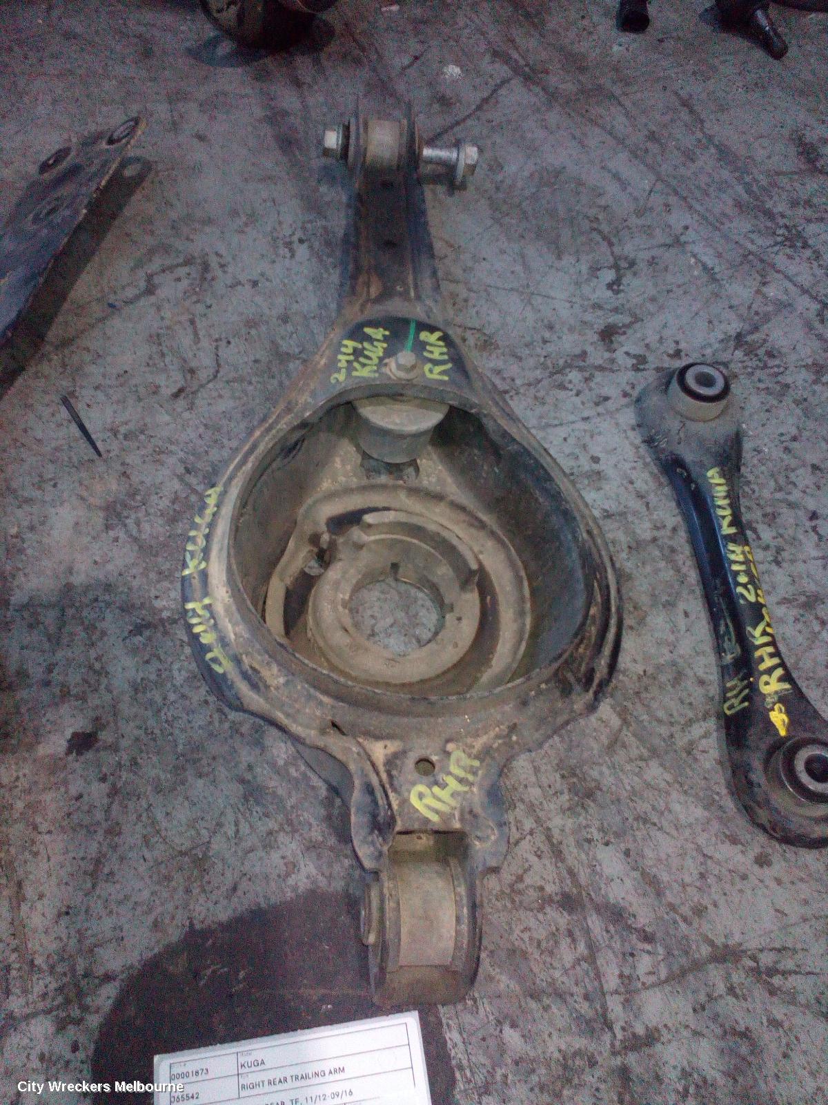 FORD KUGA RIGHT REAR TRAILING ARM, LOWER CONTROL ARM-REAR, TF, 11/2012 - 09/2016