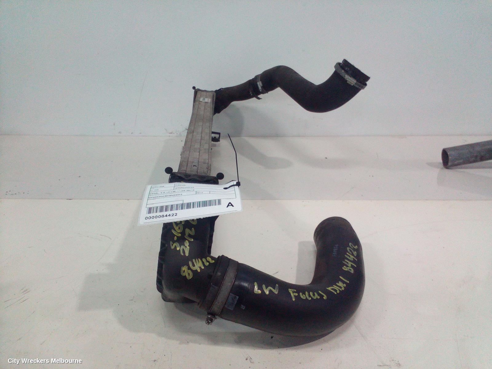 FORD FOCUS INTERCOOLER, DIESEL, 2.0, LV-LW, 11/2008 - 08/2015