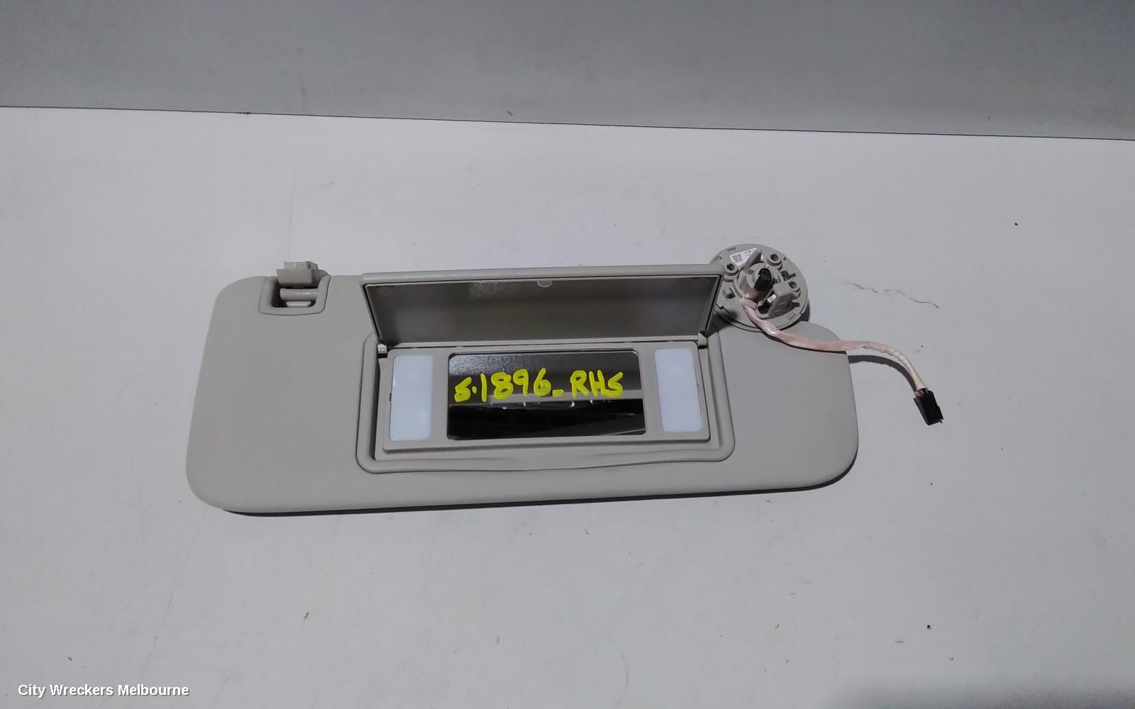HOLDEN COMMODORE SUNVISOR, ZB, RH SIDE, 10/2017 - 12/2020