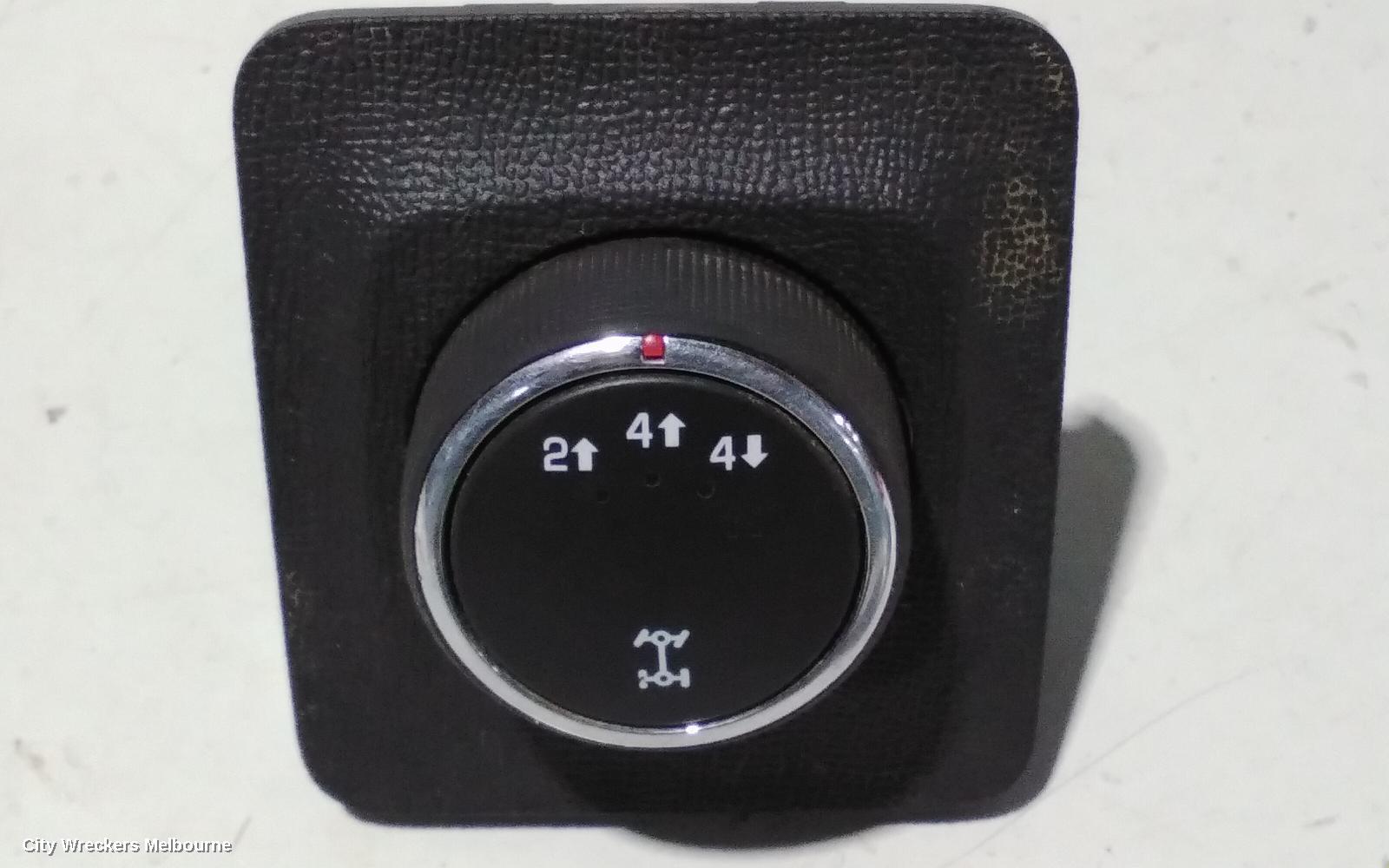 HOLDEN COLORADO, RG, 06/2012 - 12/2020, 4WD SWITCH: 84449