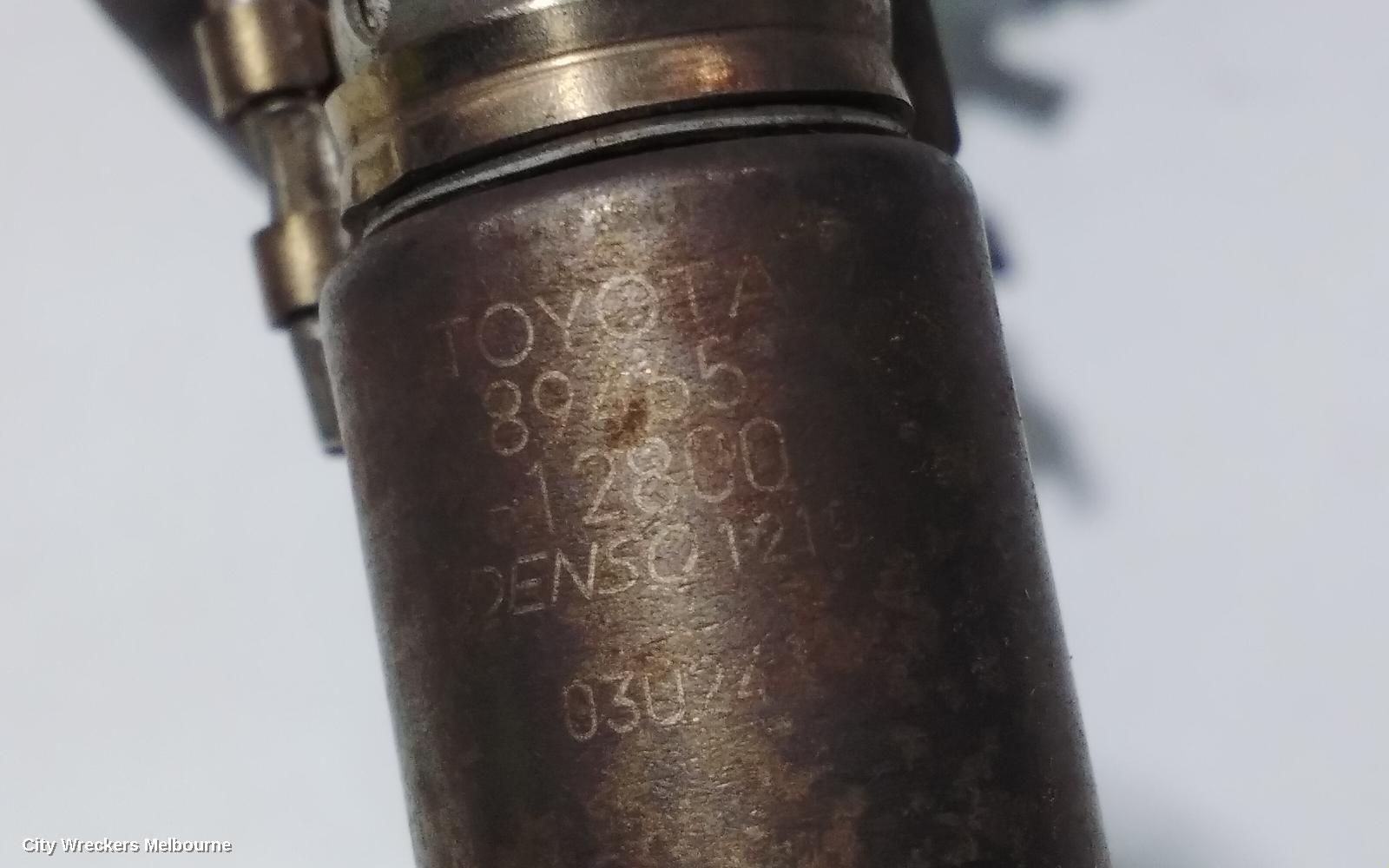 TOYOTA COROLLA OXYGEN SENSOR, ZRE182R 10/2012 - 06/2018