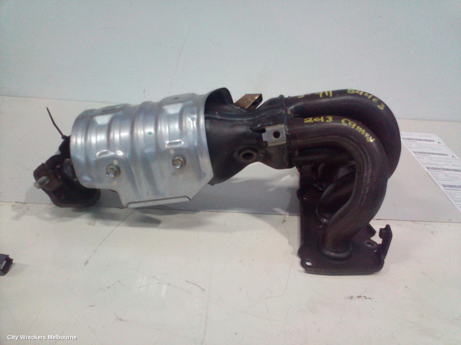 TOYOTA CAMRY CATALYTIC CONVERTER, MANIFOLD-CAT TYPE, 2.5, PETROL, NON HYBRID, ASV50, 12/2011 - 05/2015