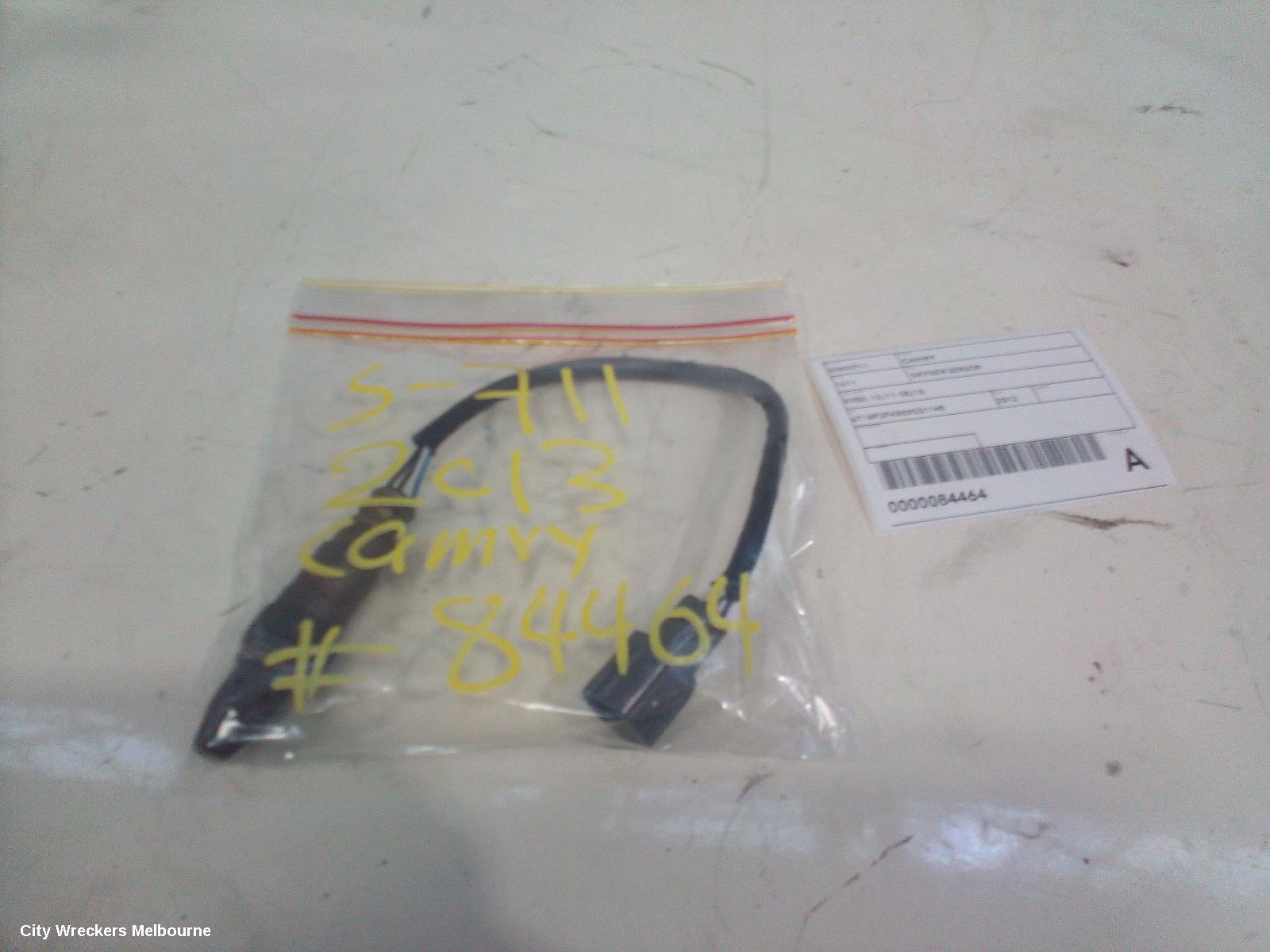TOYOTA CAMRY OXYGEN SENSOR, XV50, 12/2011 - 05/2015