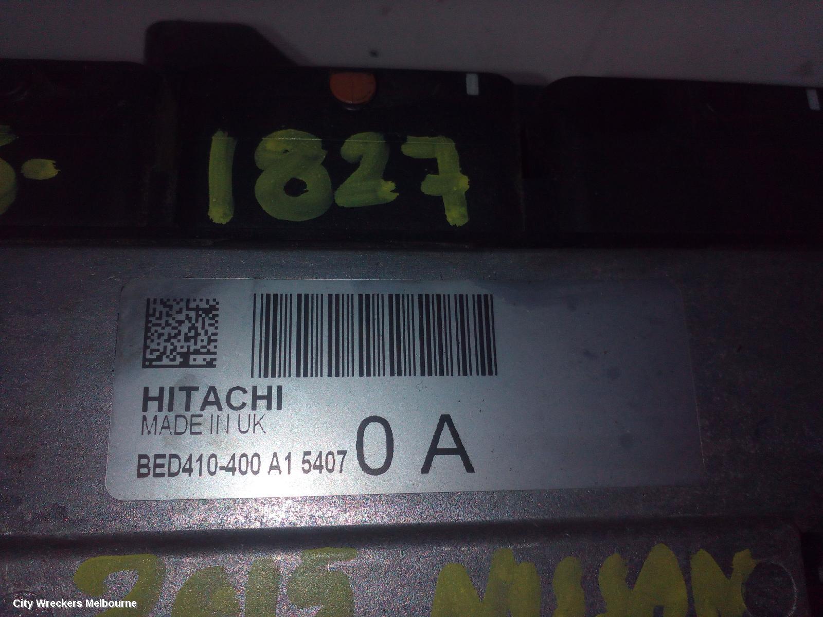 NISSAN QASHQAI ECU, ENGINE ECU, 2.0, PETROL, ECU ONLY, MR20, J11, 06/2014 ONWARDS