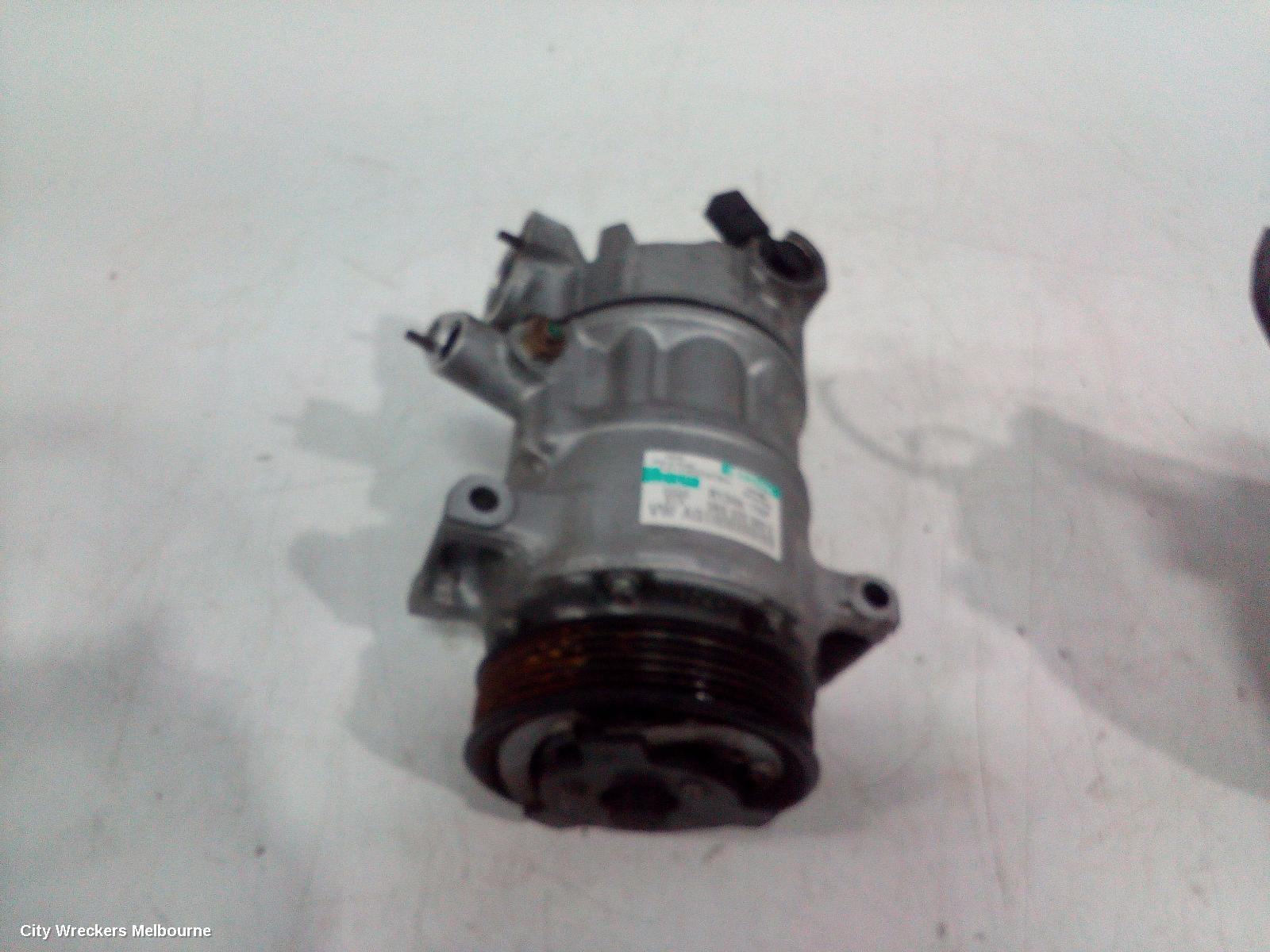 VOLKSWAGEN POLO A/C COMPRESSOR, 6R, 1.2, PETROL, TURBO, 05/2010 - 05/2014