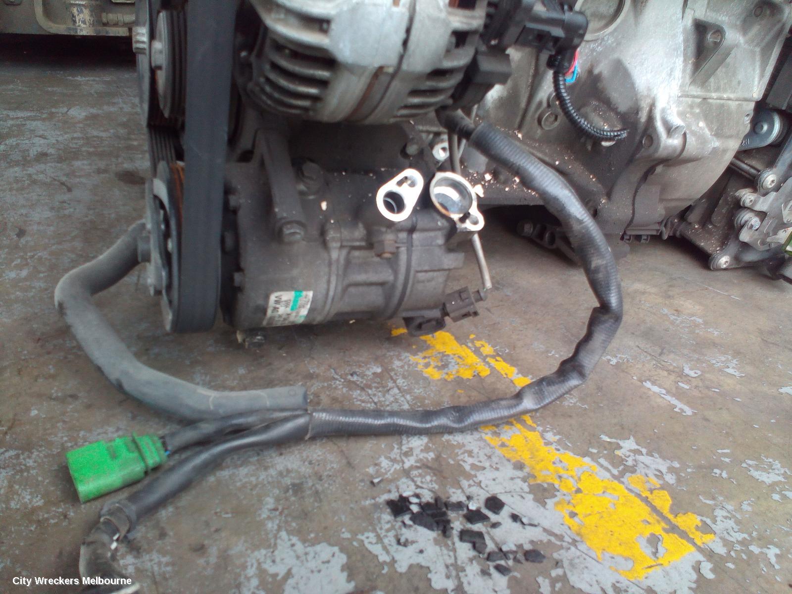 VOLKSWAGEN POLO A/C COMPRESSOR, 6R, 1.2, PETROL, TURBO, 05/2010 - 05/2014