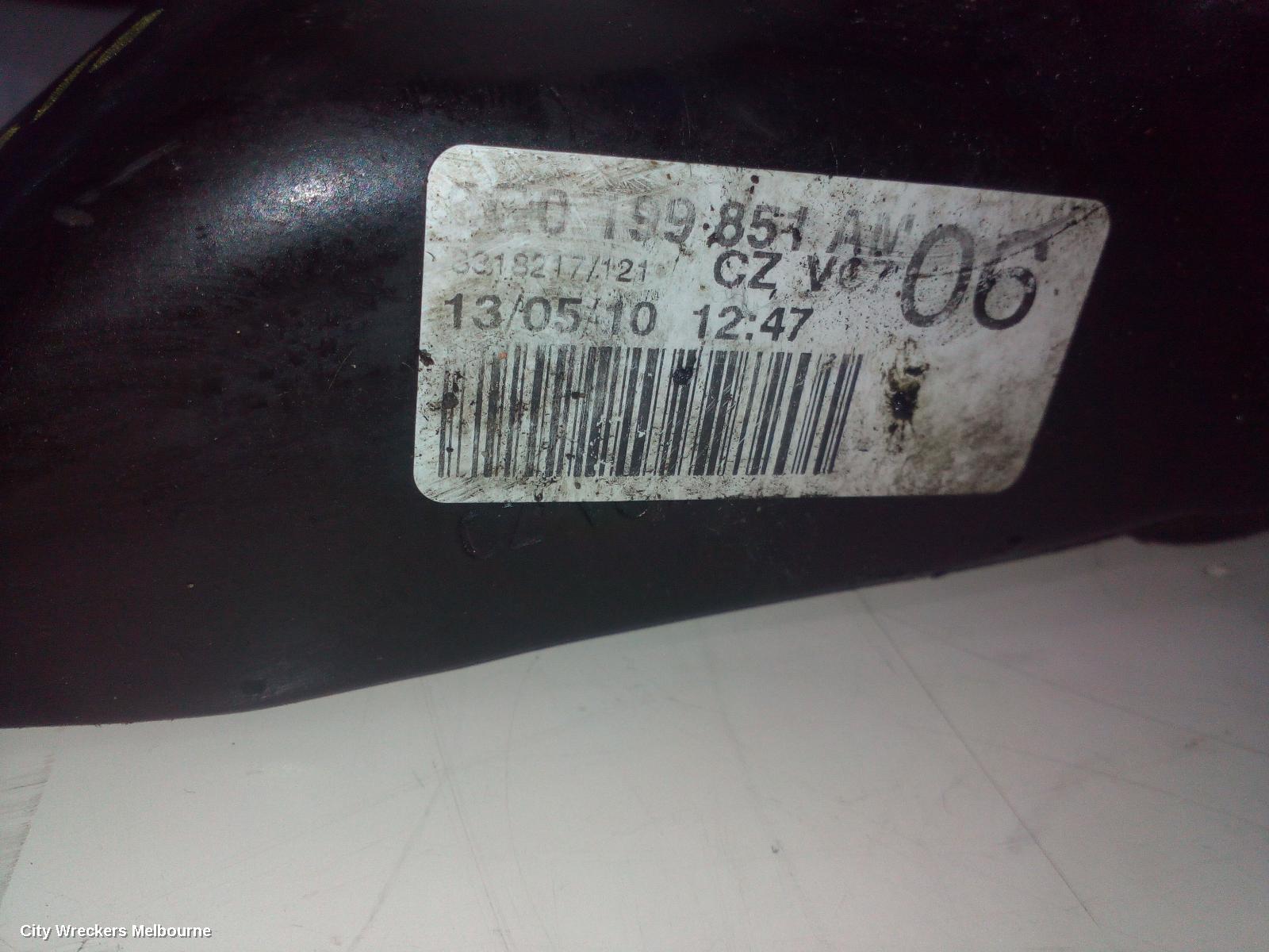 VOLKSWAGEN POLO MOUNT, TRANSMISSION MOUNT, PETROL, 1.4, TURBO/SCHARGED, 6R, CAVE CODE, 05/2010 - 05/2014