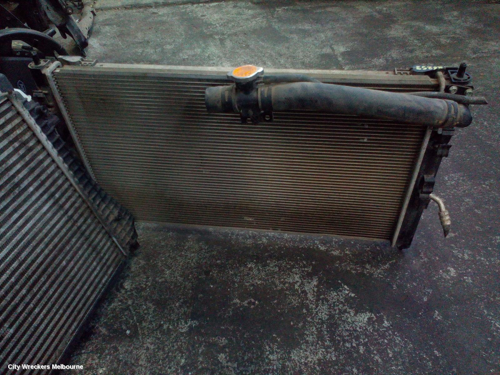 MITSUBISHI LANCER RADIATOR, MANUAL, 2.0/2.4, CJ, 07/2007 - 04/2013