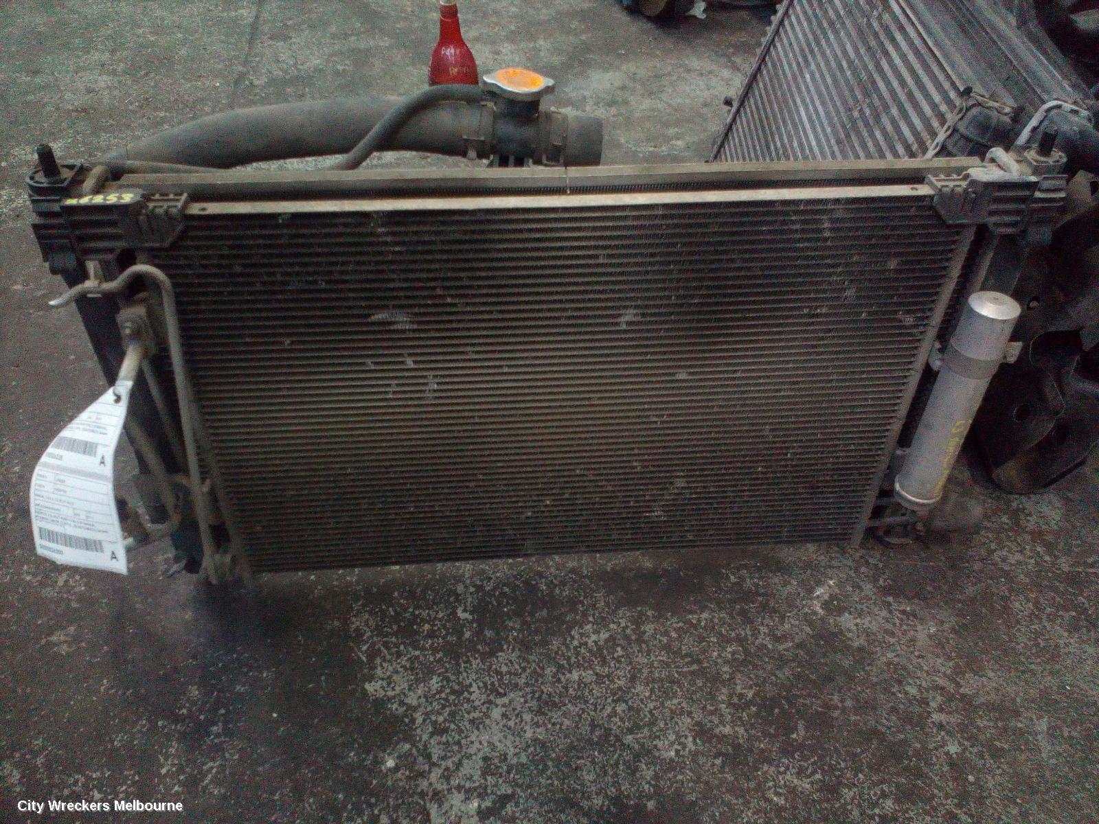 MITSUBISHI LANCER RADIATOR, MANUAL, 2.0/2.4, CJ, 07/2007 - 04/2013